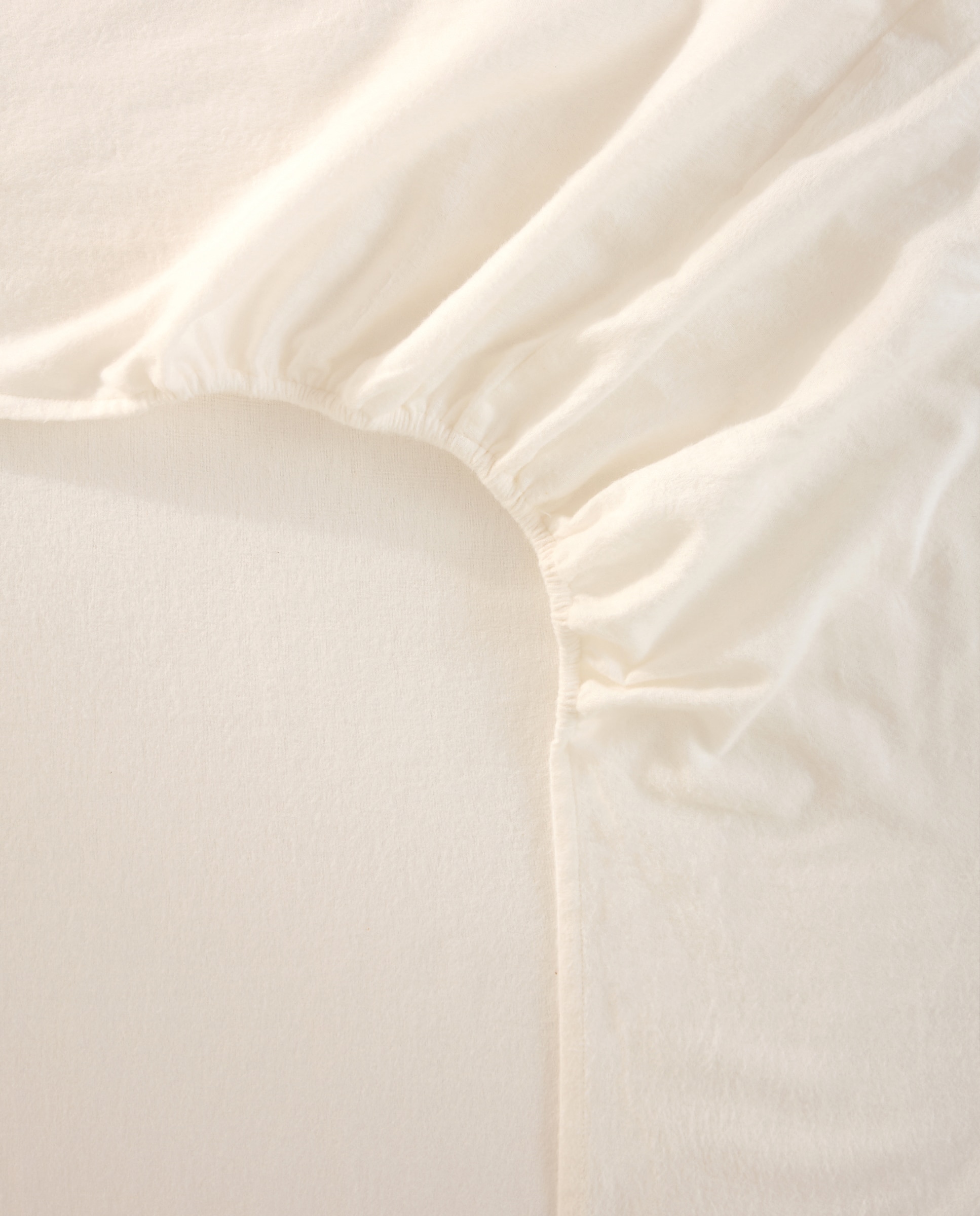 Sábana bajera franela Everest - Blanco Cama 90 cm Blanco-3
