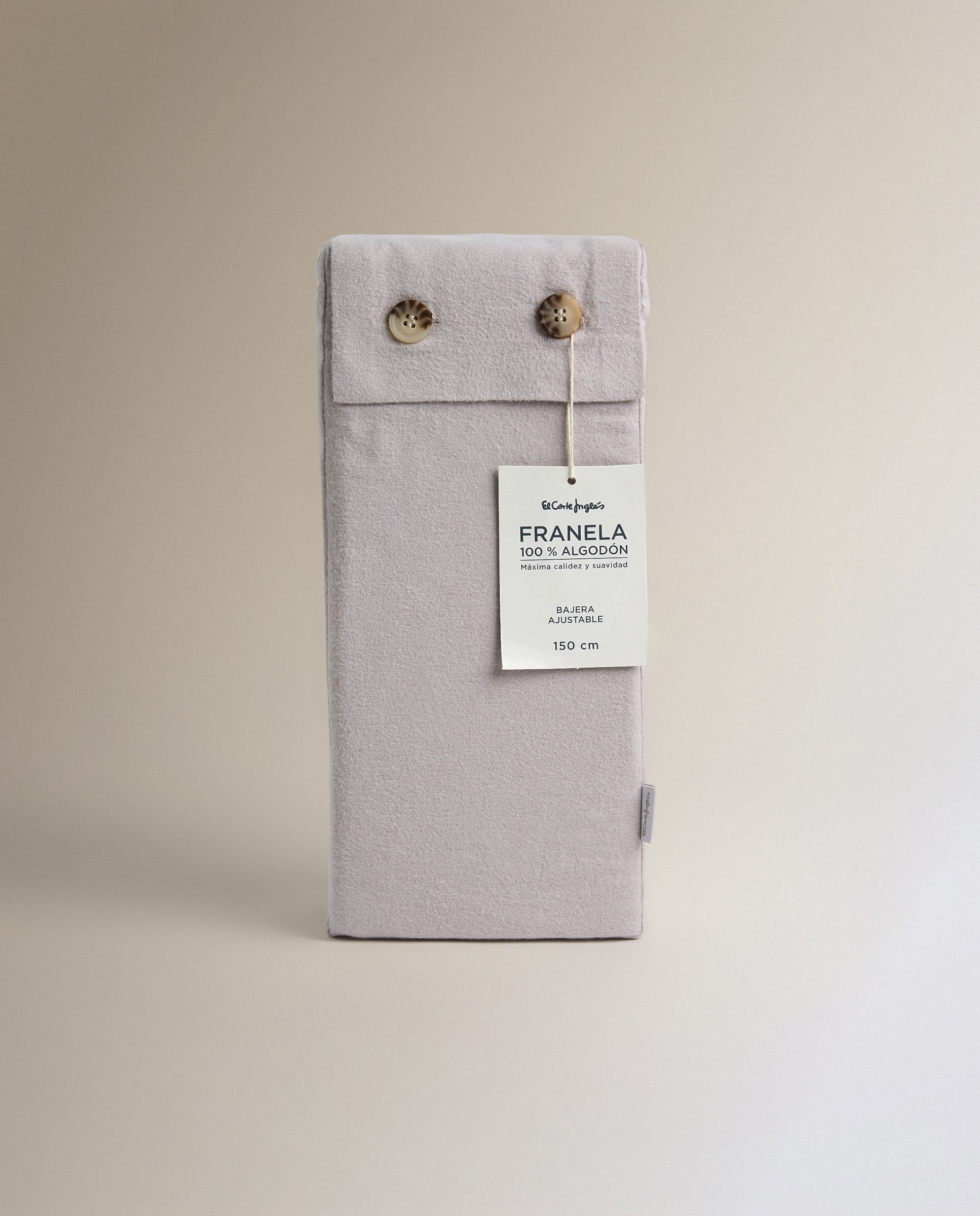 Sábana bajera franela Everest - Gris Cama 90 cm Gris-5