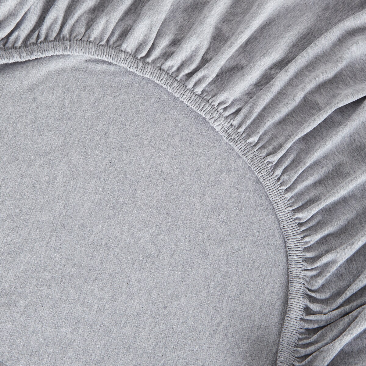 Sábana bajera ajustable algodón Jersey New El Corte Inglés - Gris Cama 90 cm Gris-2