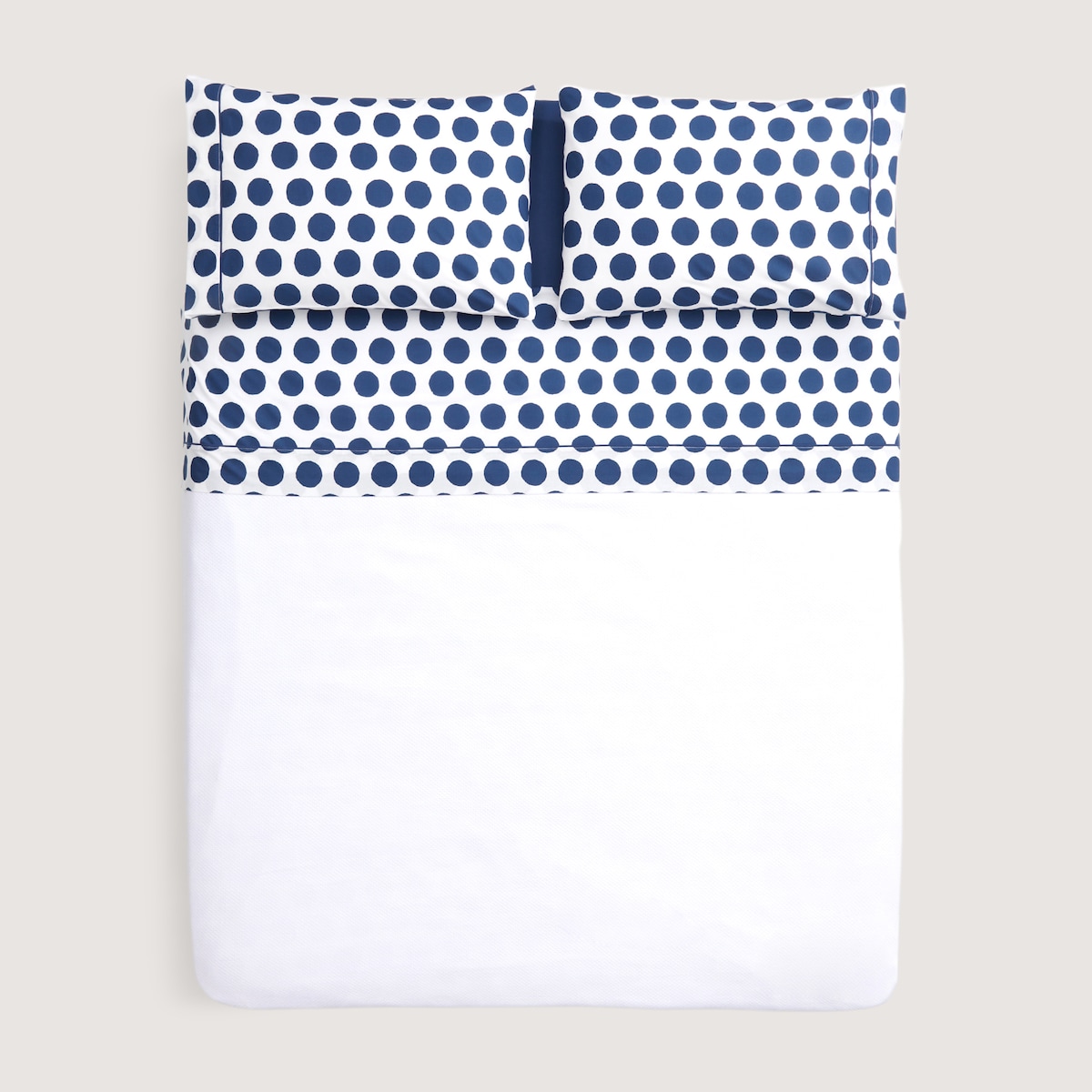 Juego de sábanas con bajera Balls Basics El Corte Inglés Azul-3