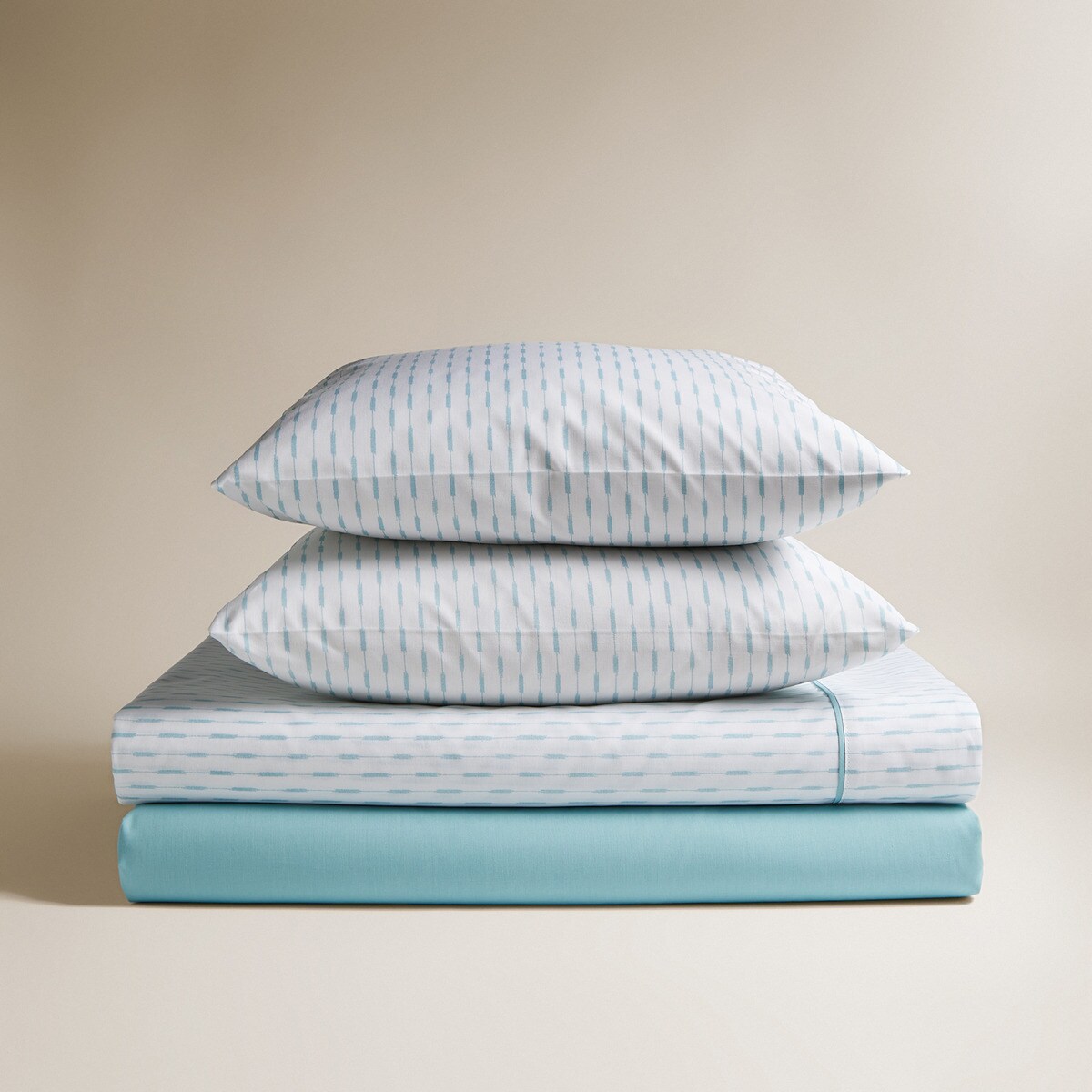 Conjunto de Lençóis com Lençol Ajustável Vallarta Azul-2