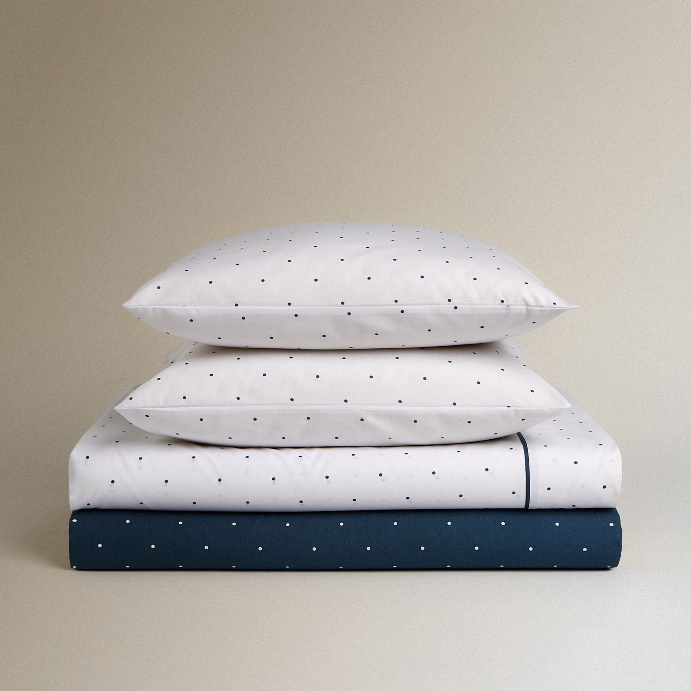 Conjunto de Lençóis com Lençol Ajustável Pois Azul-6