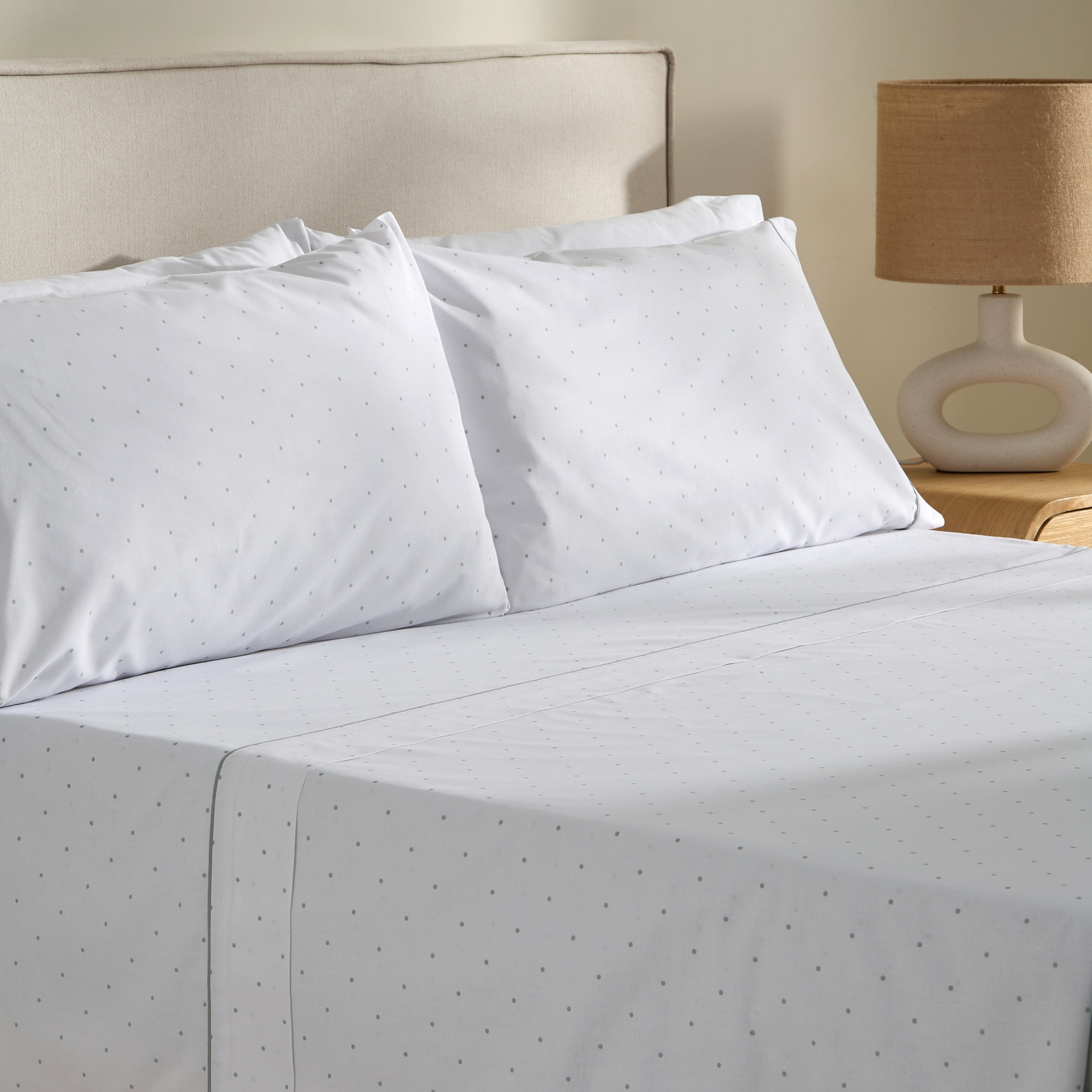 Imagen 0 de Juego de sábanas con bajera Pois