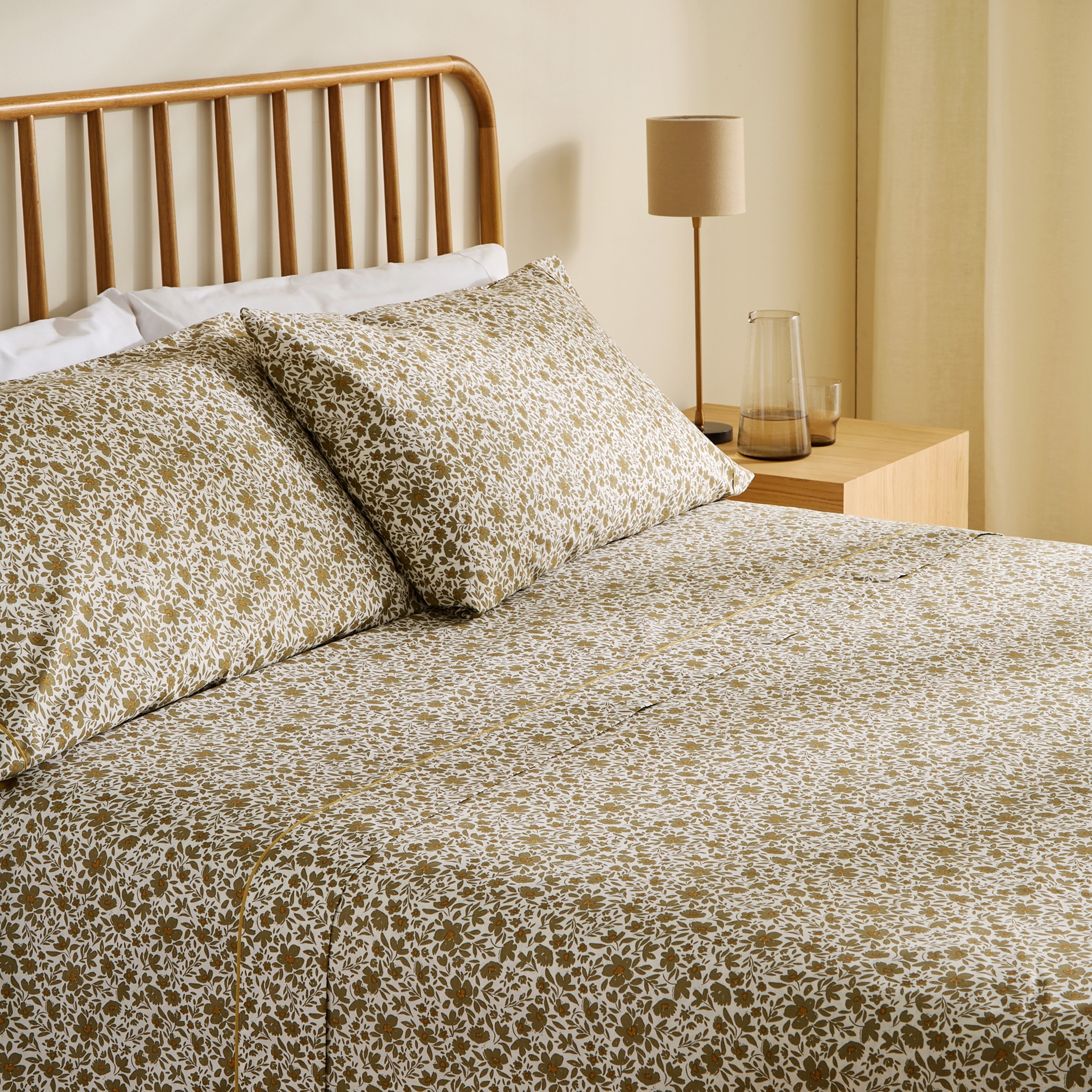 Imagem 0 de Conjunto de Lençóis com Lençol Ajustável Green Field