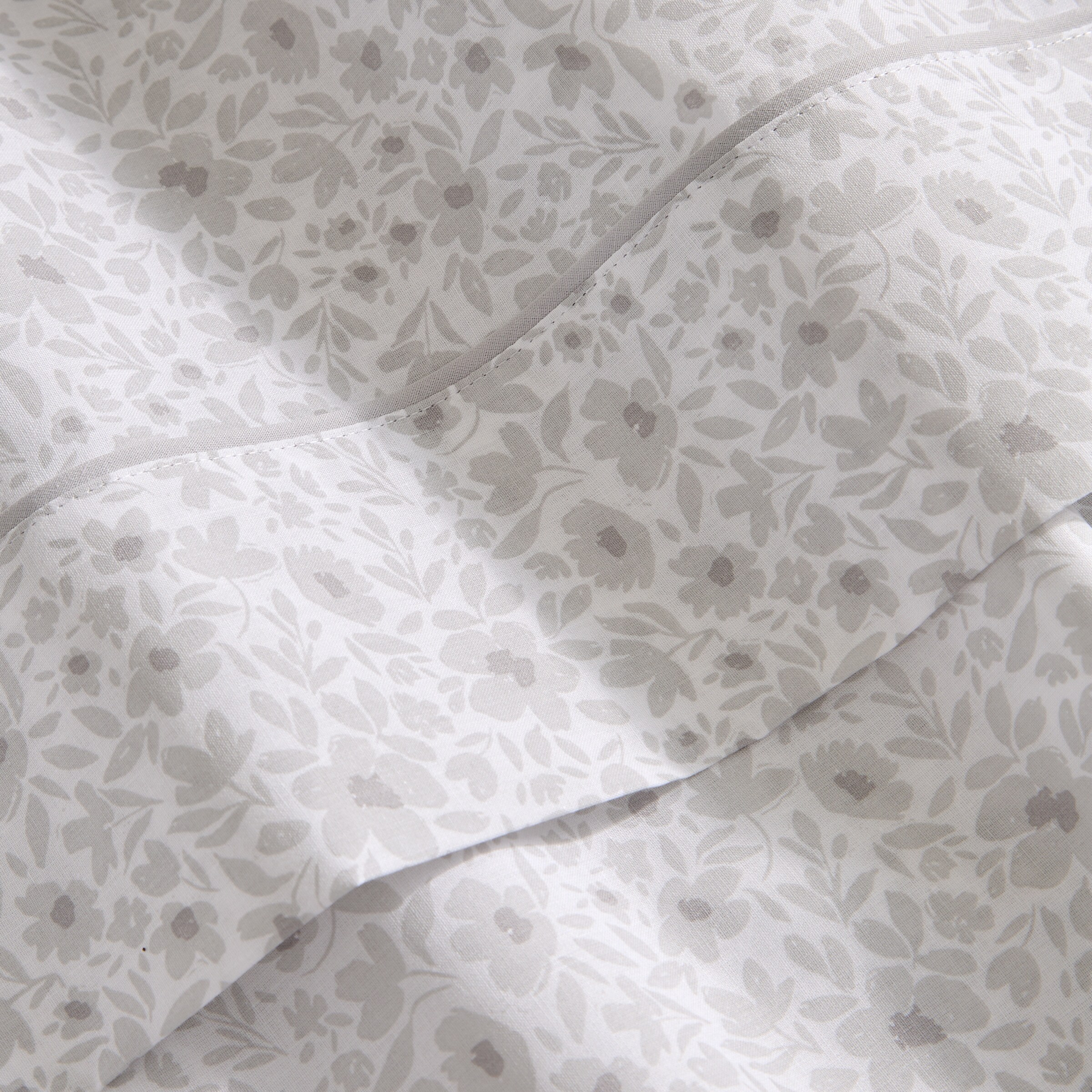 Conjunto de Lençóis com Lençol Ajustável Green Field Cinzento-3