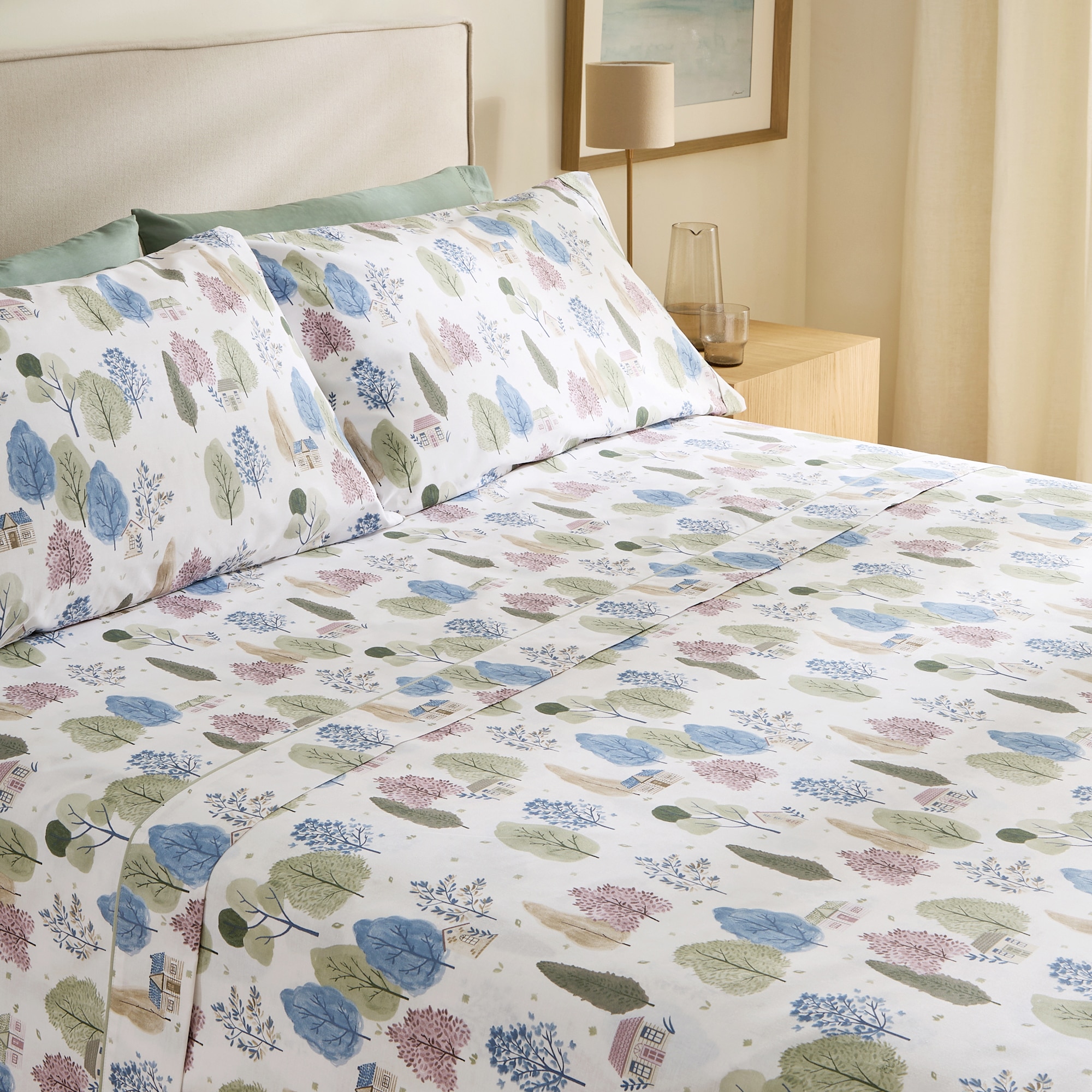 Imagen 0 de Juego de sábanas con bajera Blake