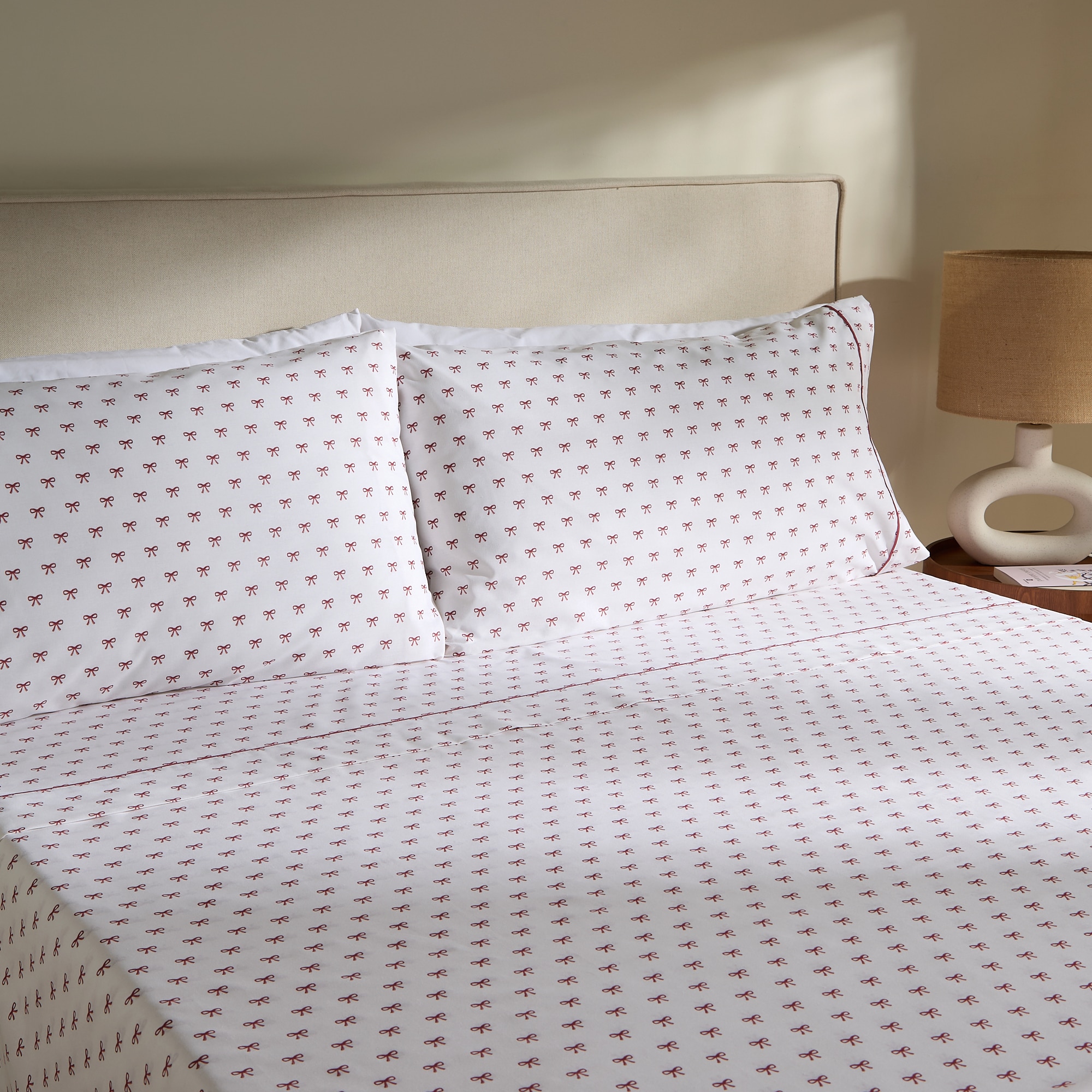 Imagen 0 de Juego de sábanas con bajera Lazos