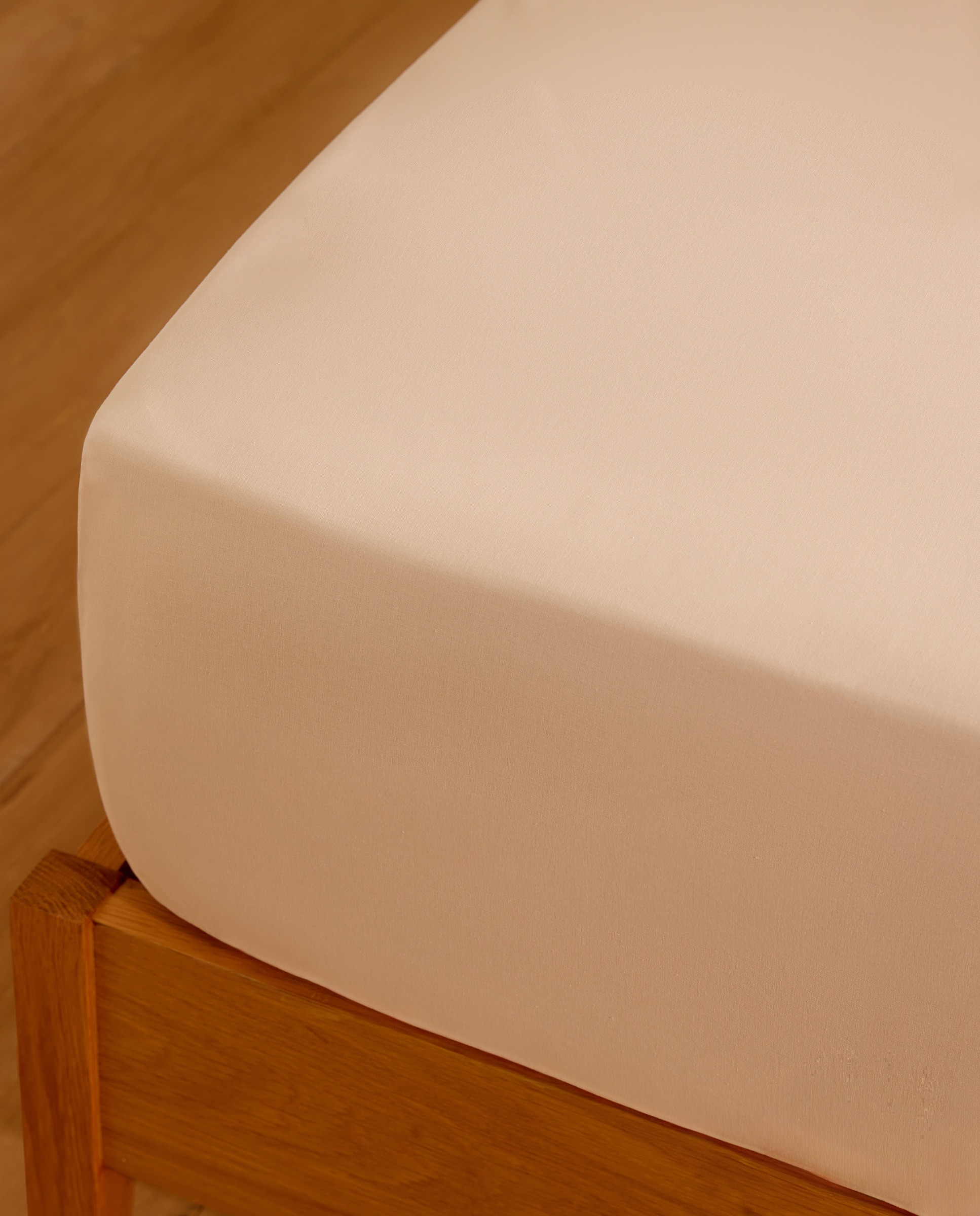 Jogo de lençóis com lençol ajustável Pansey Bege-4