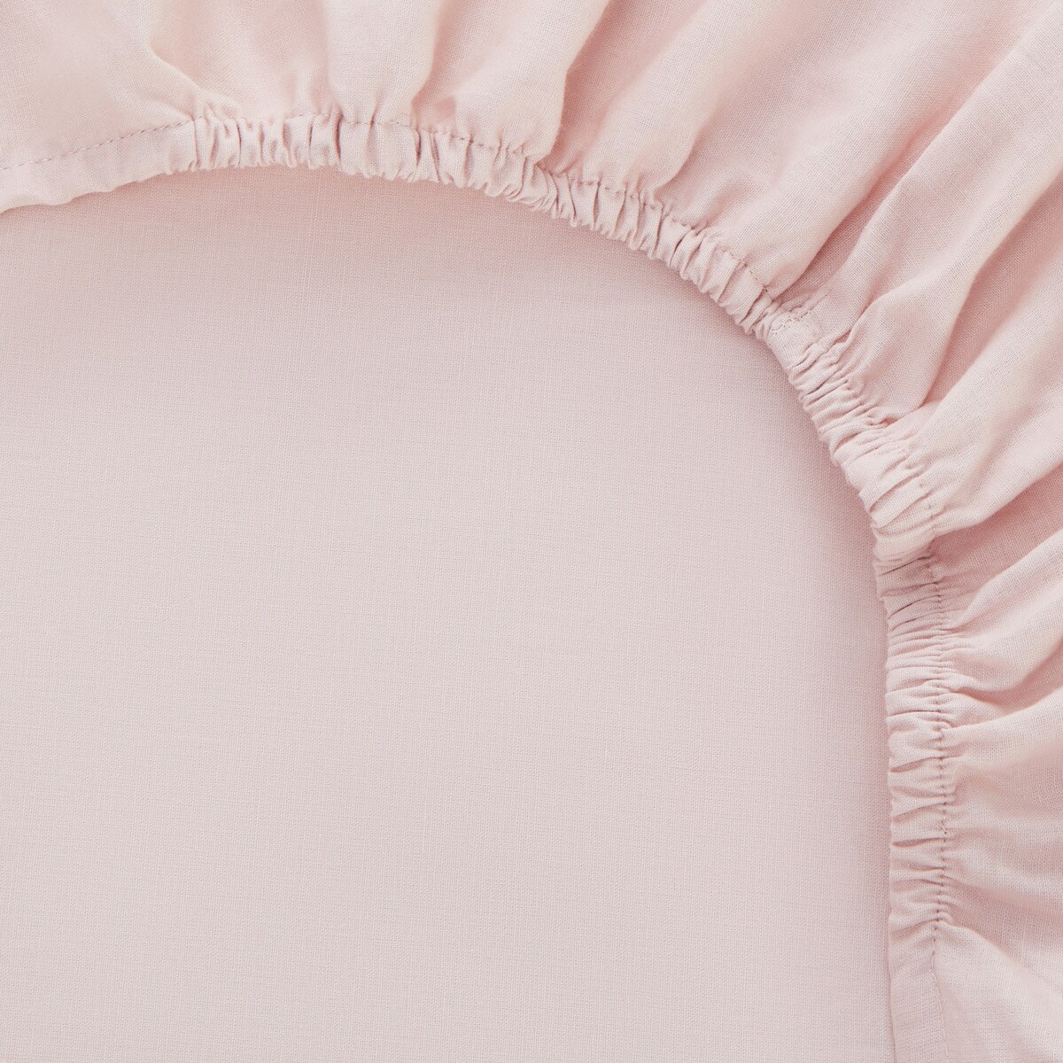 Conjunto de Lençóis com Lençol de Baixo de Algodão Vainica New Basics Rosa-4