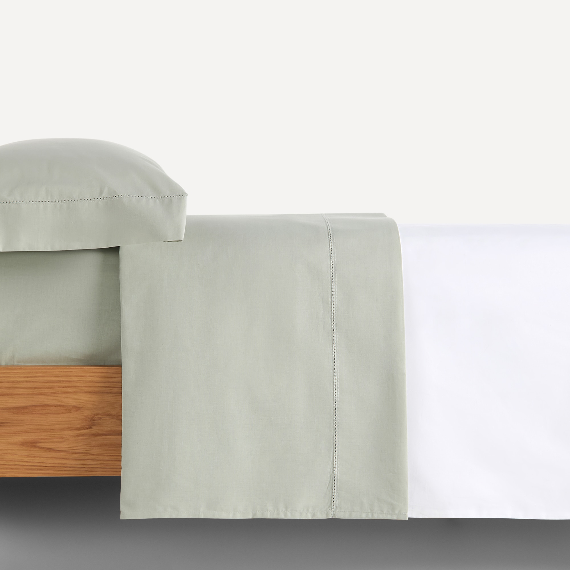 Imagen 0 de Juego de sábanas con bajera algodón Vainica New Basics El Corte Inglés