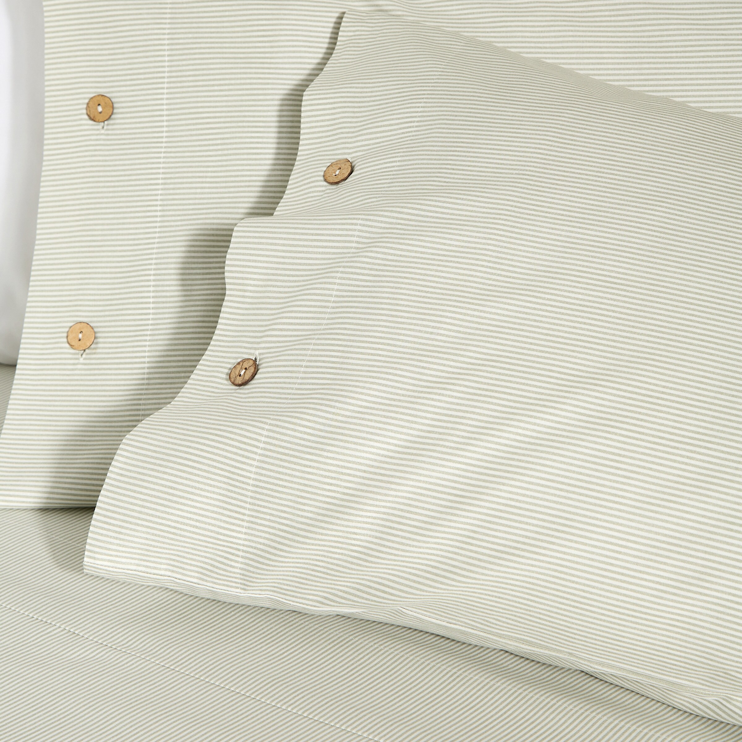 Juego de sábanas con bajera Landi - Verde Cama 135 cm Verde-3