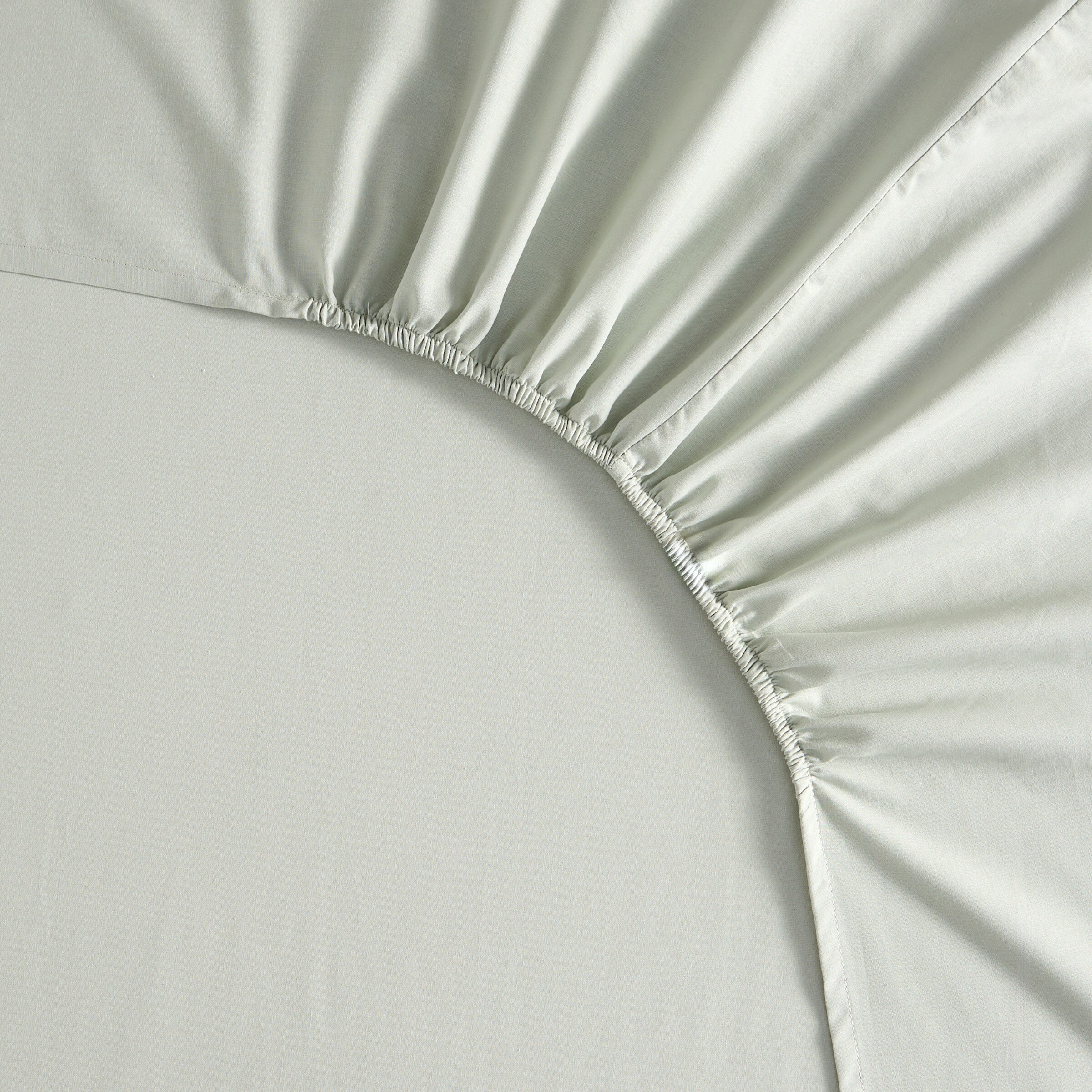 Juego de sábanas con bajera Landi - Verde Cama 135 cm Verde-5