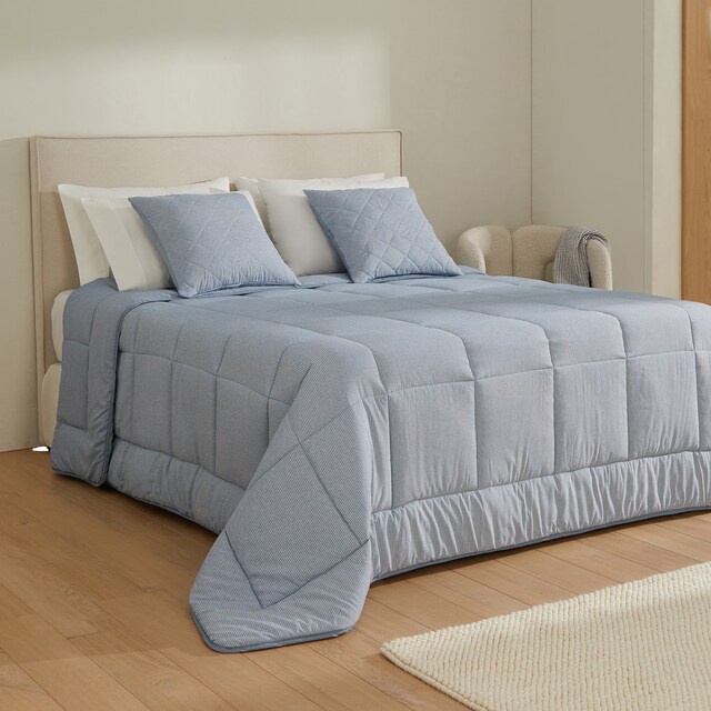 Imagen 0 de Edredón reversible con funda de cojín Leuna