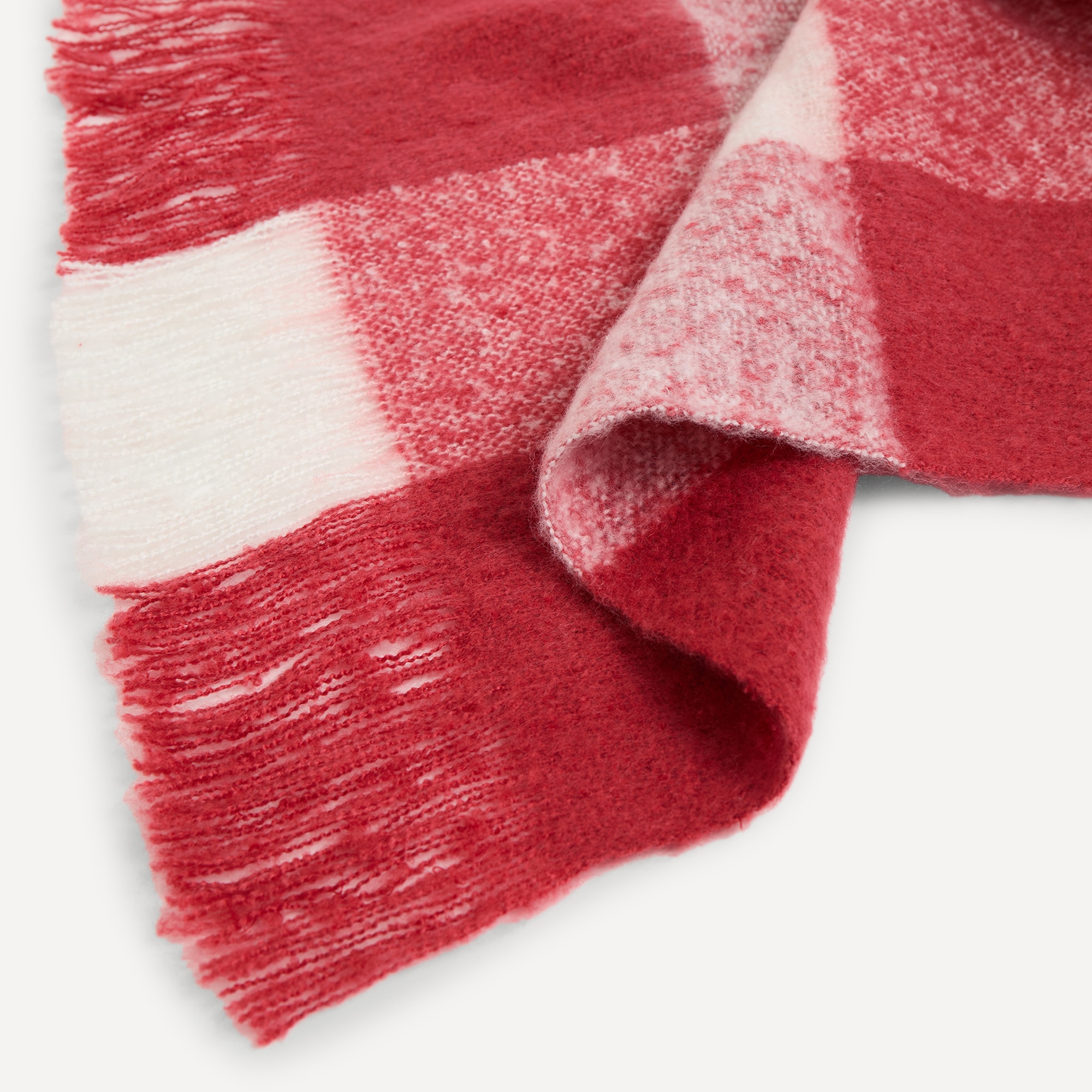 Manta decorativa Check Basics El Corte Inglés Rojo-2