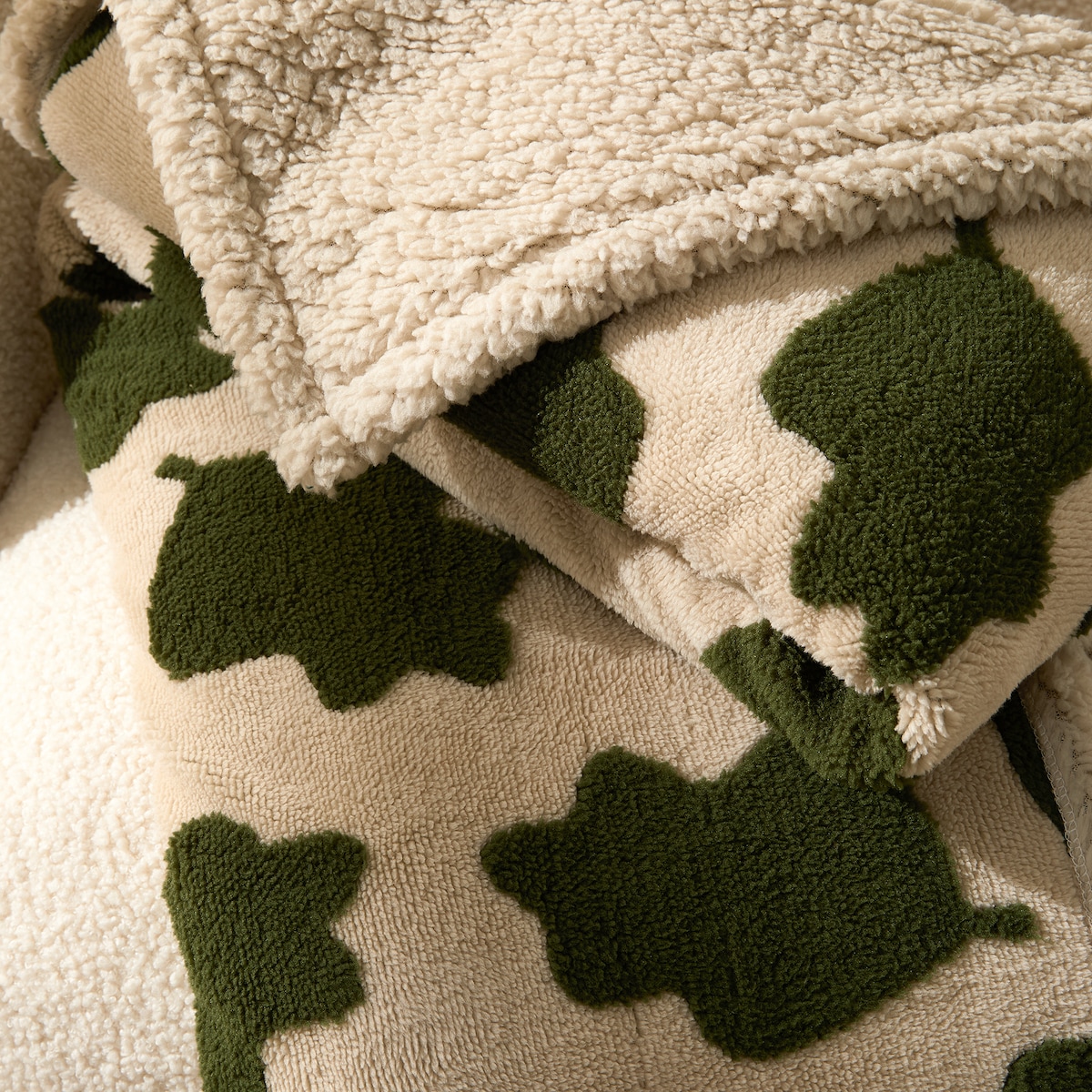 Manta decorativa Bloo Beige-1