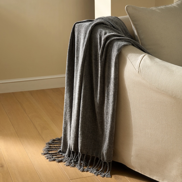 Imagen 0 de Manta decorativa Chenilla Lisa Basics El Corte Inglés