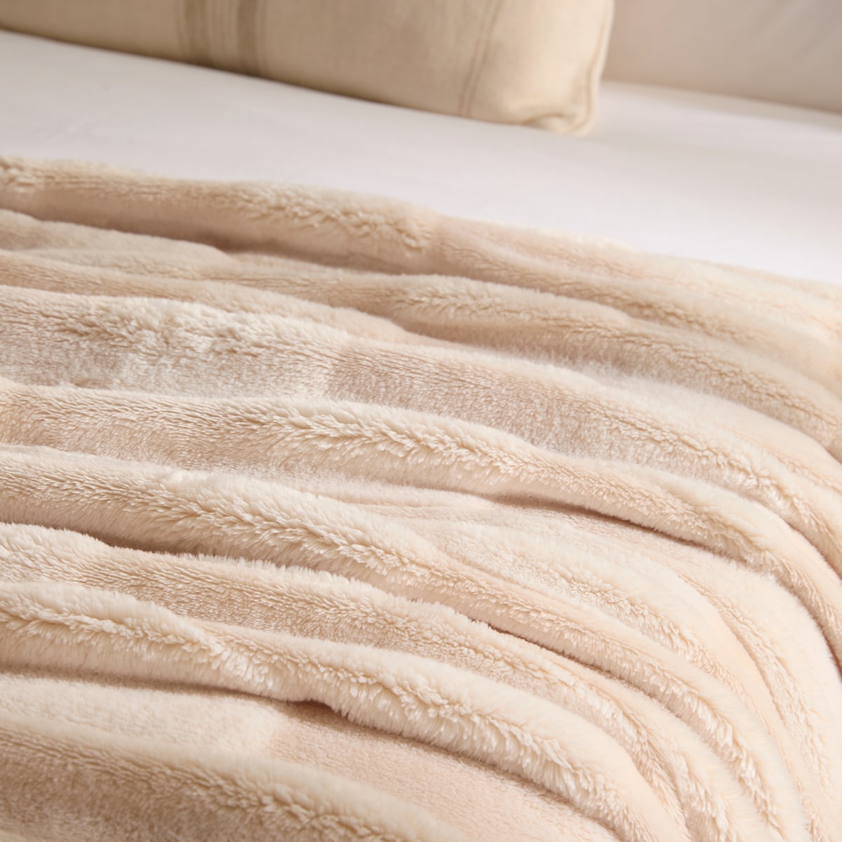 Manta decorativa Aspen Beige-3