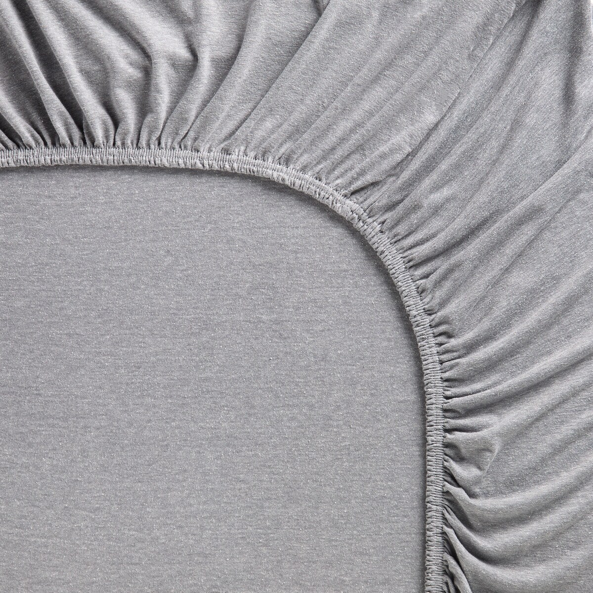 Sábana bajera ajustable Jersey Liso Basics El Corte Inglés Gris-2
