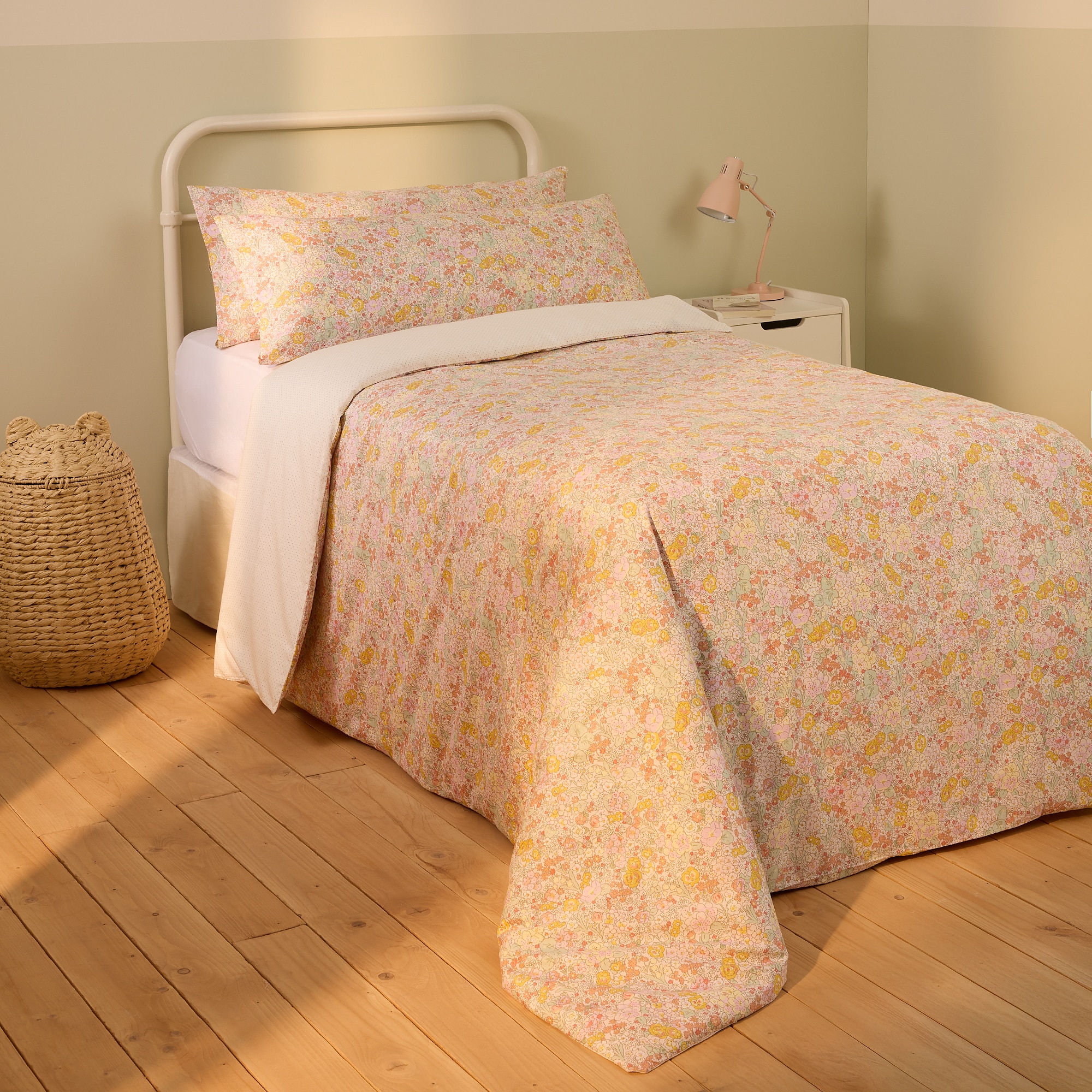 Imagem 0 de Conjunto de Capa de Edredão de Cetim de Algodão Juliette Mini Home