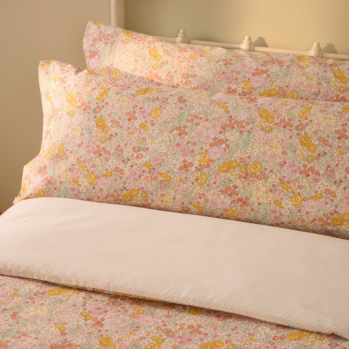 Conjunto de Capa de Edredão de Cetim de Algodão Juliette Mini Home Multicolor-4