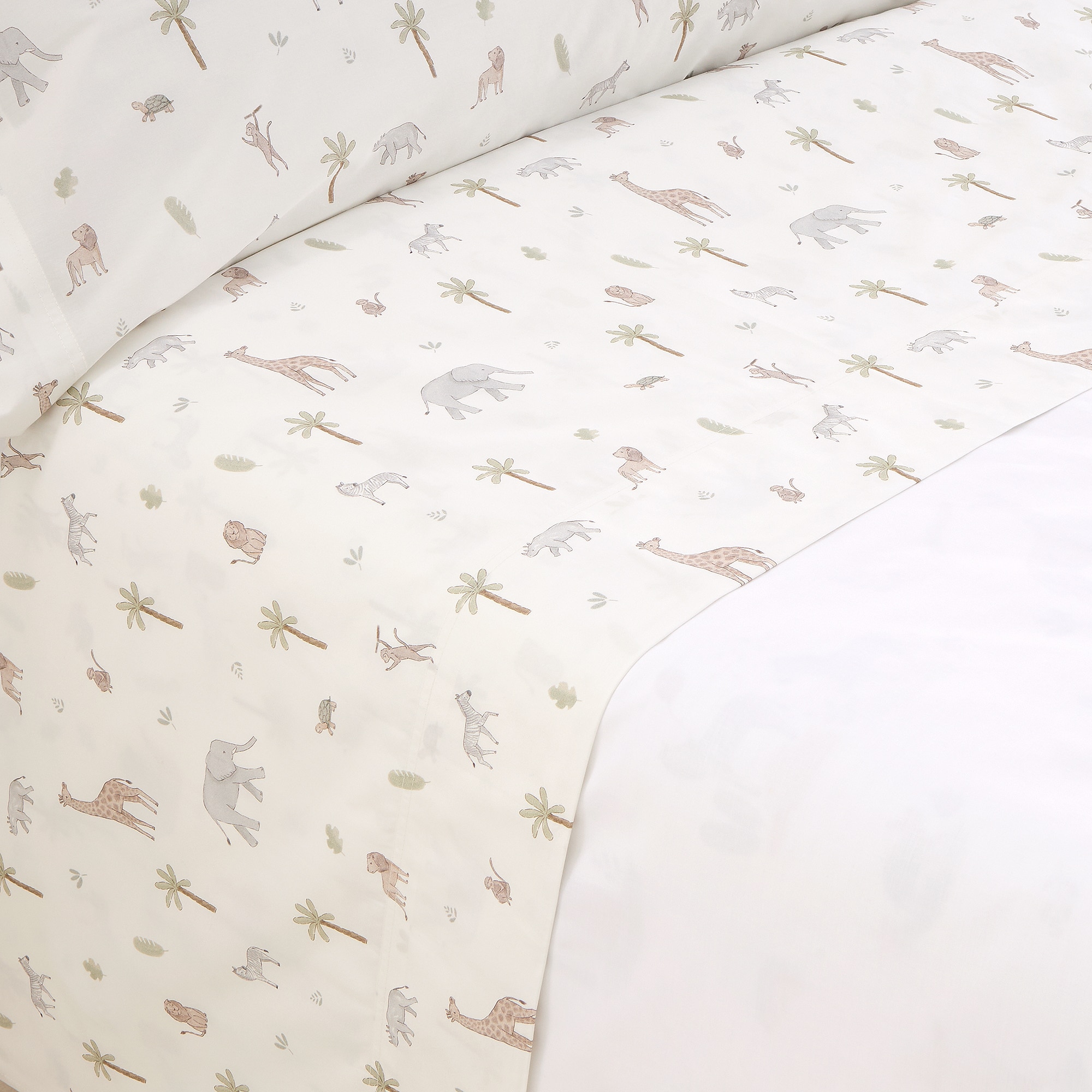 Conjunto de Lençóis de Algodão Festa Multicolor-2