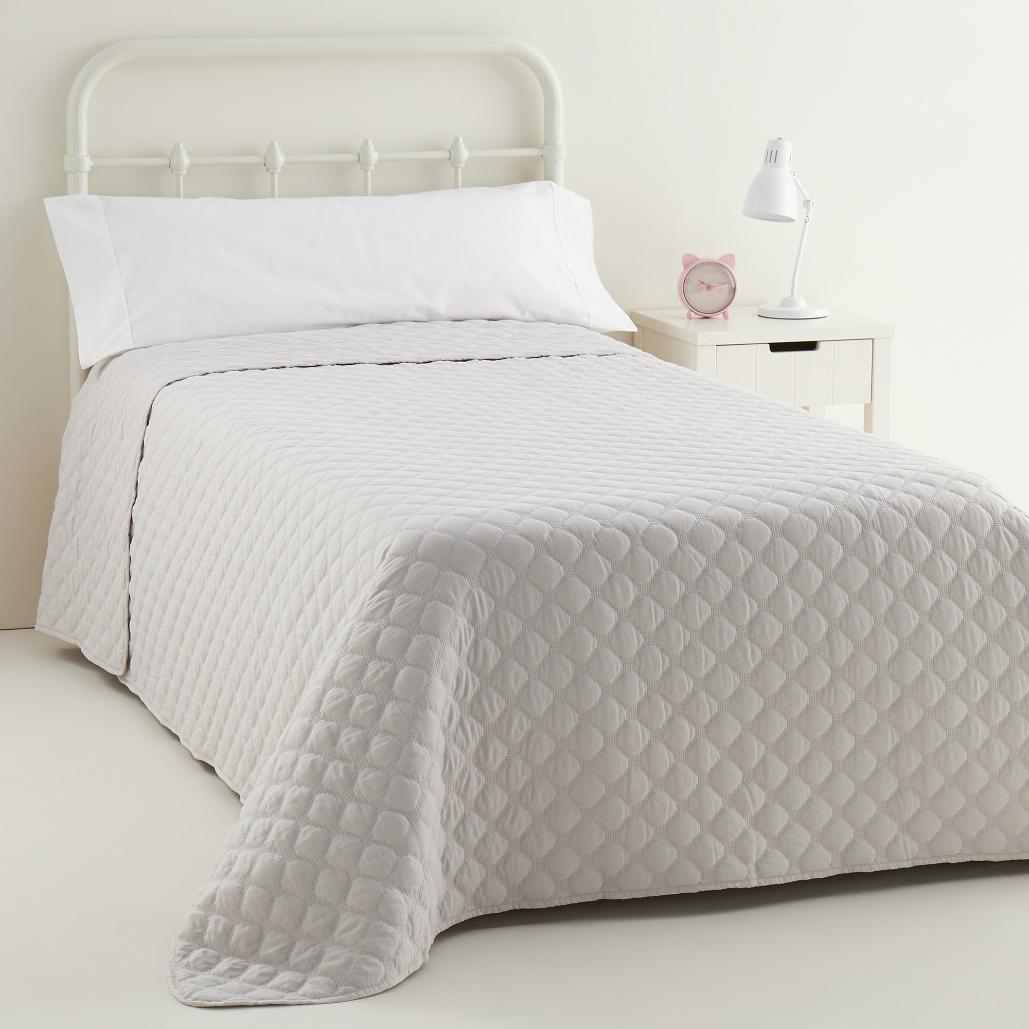 Edredón Silky Mini Home - El Corte Inglés - Gris Cama 90 cm Gris-1
