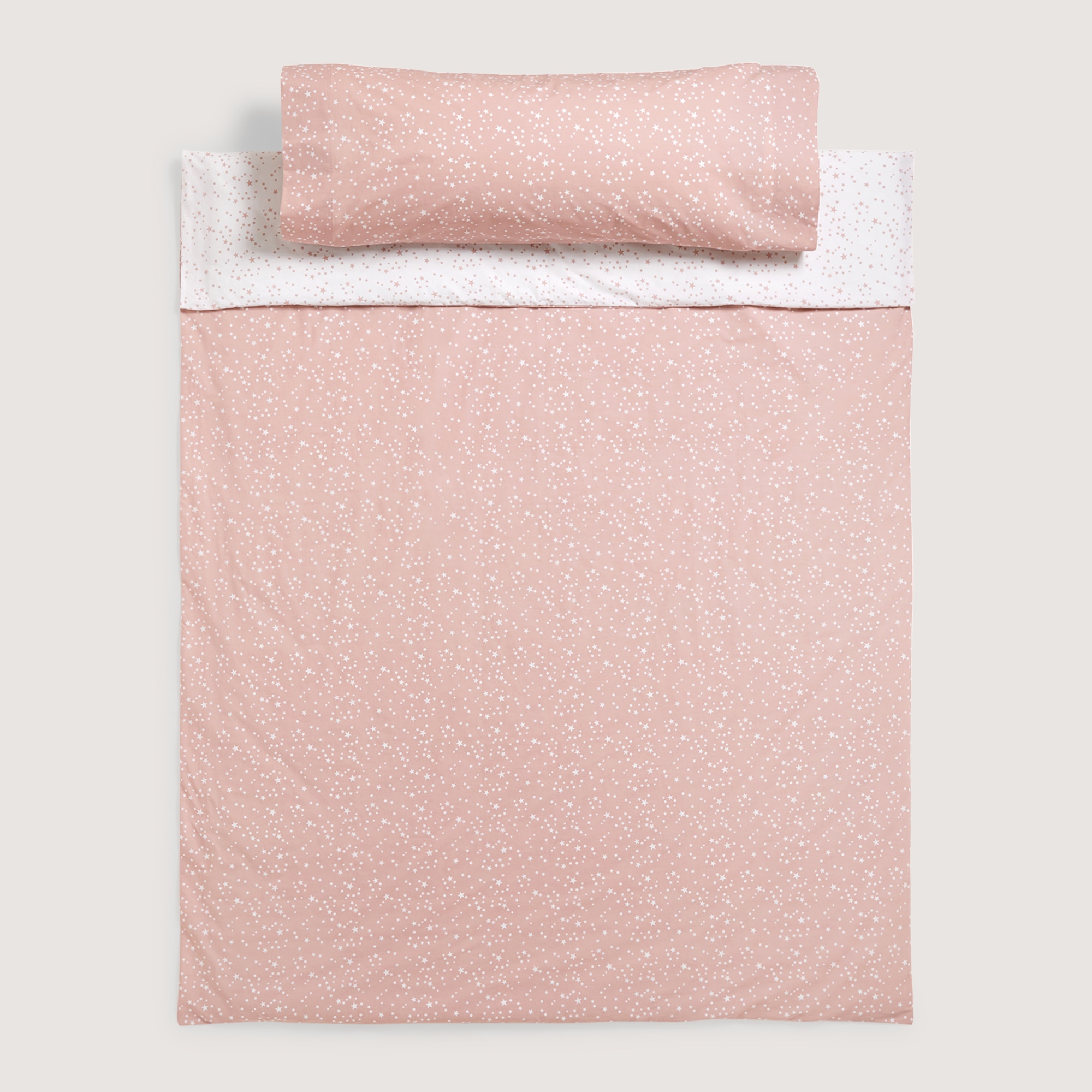 Juego de funda nórdica algodón New Stars Mini Home - El Corte Inglés - Peonía Cama 90 cm Peonía-6