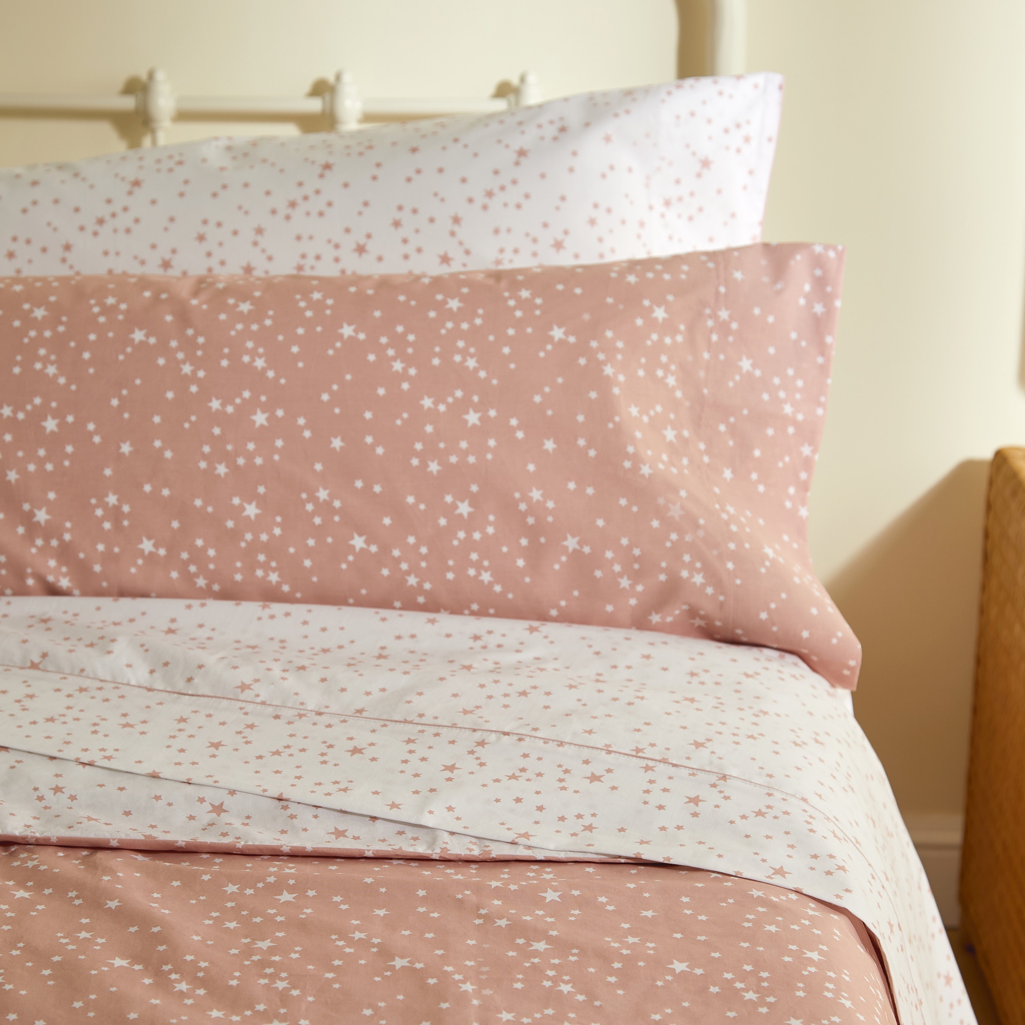 Juego de funda nórdica algodón New Stars Mini Home - El Corte Inglés - Peonía Cama 90 cm Peonía-7