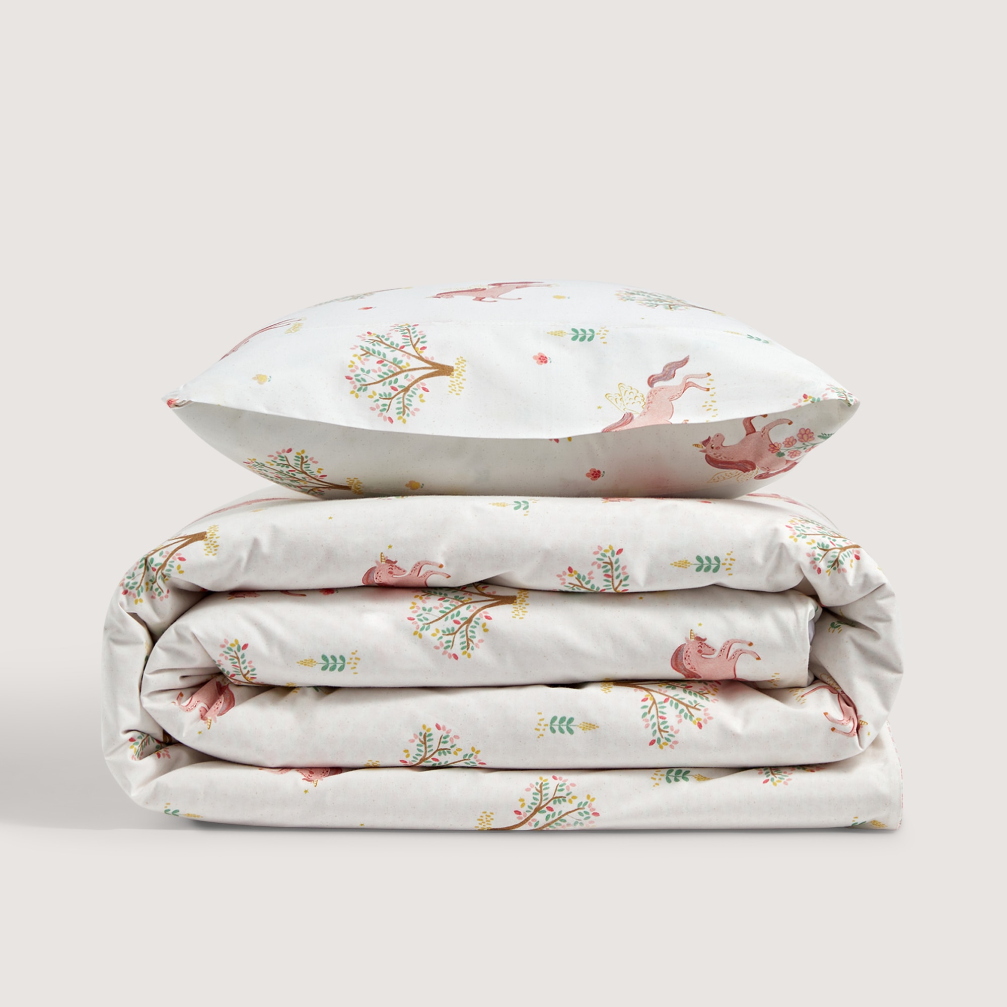 Conjunto de Capa de Edredão de Algodão Noah Multicolor-2