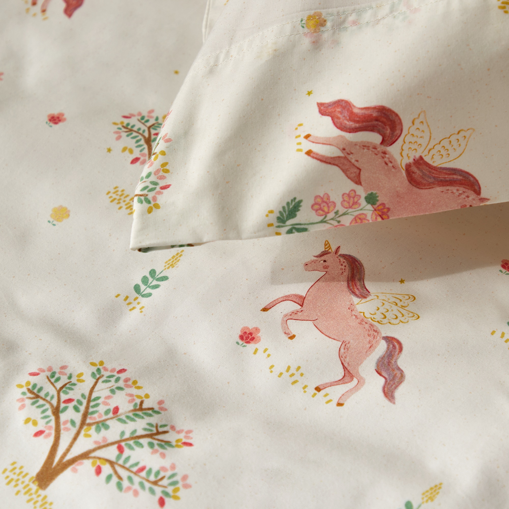 Conjunto de Capa de Edredão de Algodão Noah Multicolor-4