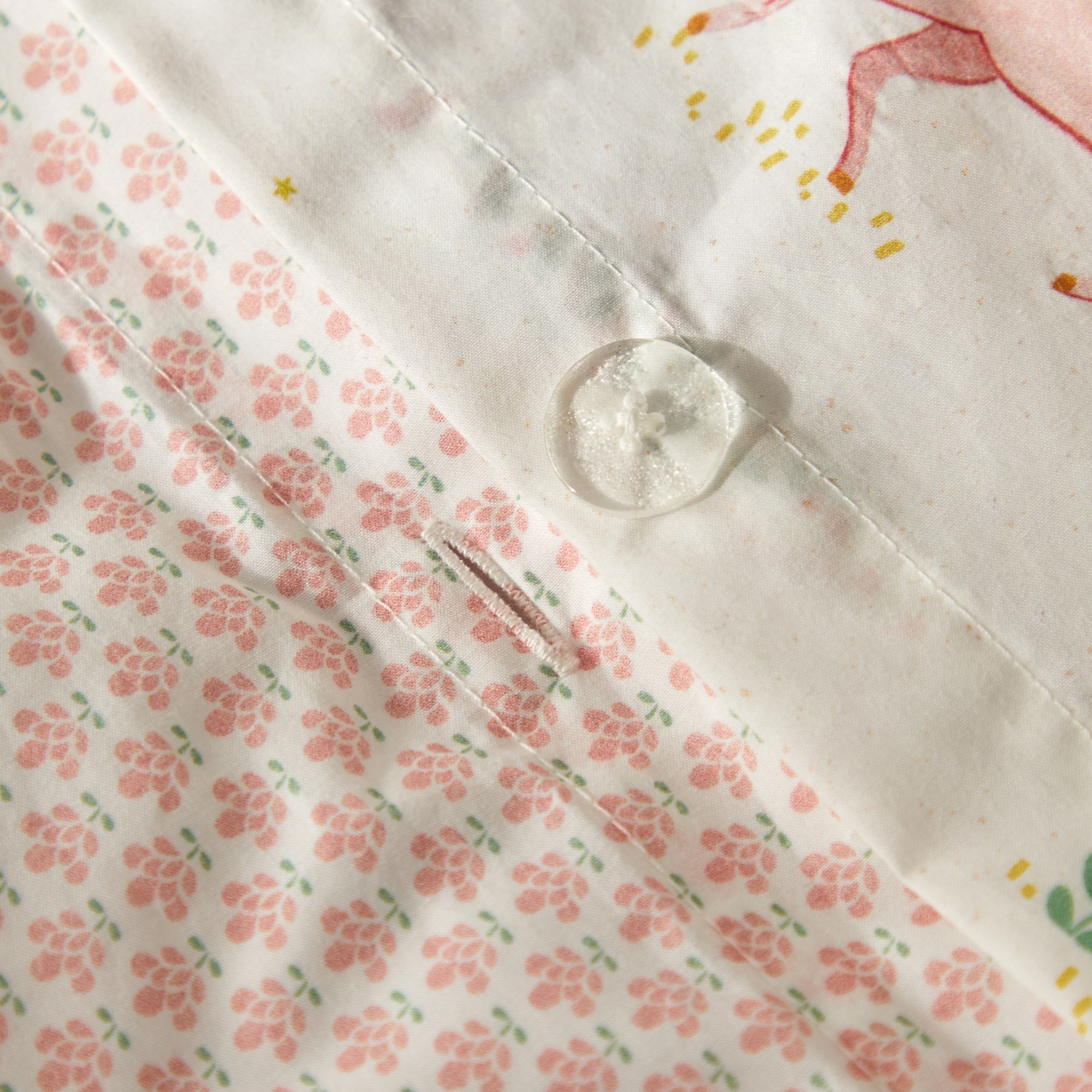 Conjunto de Capa de Edredão de Algodão Noah Multicolor-5