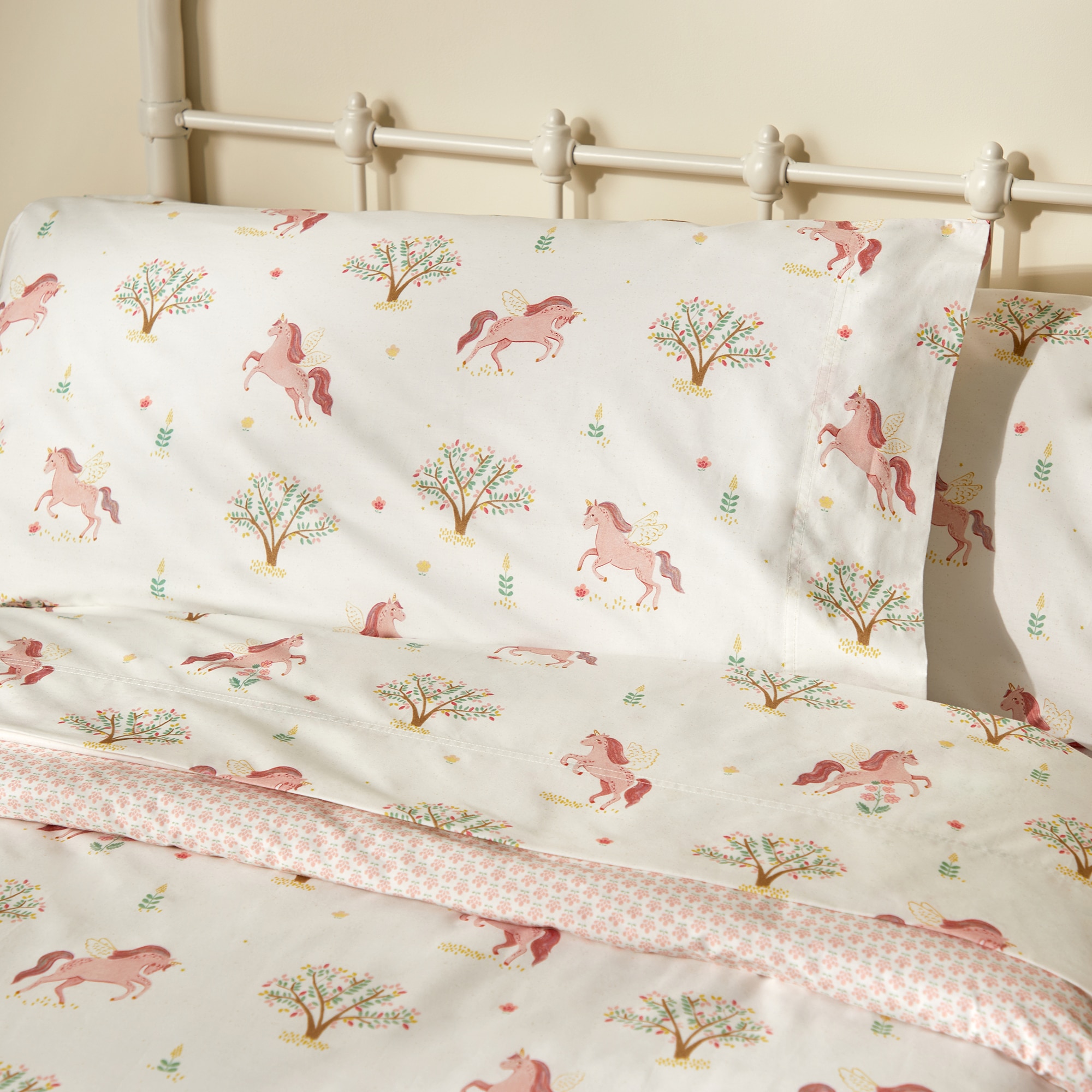 Conjunto de Capa de Edredão de Algodão Noah Multicolor-7