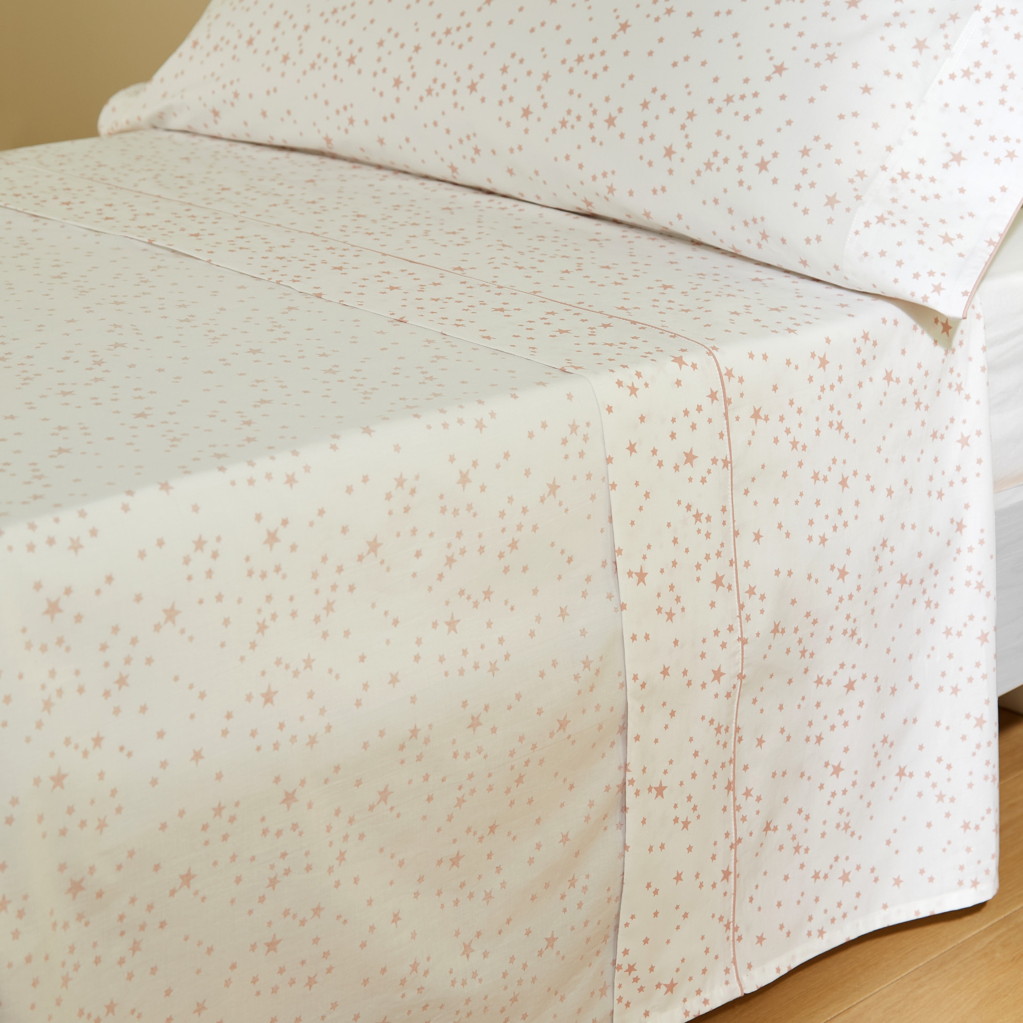 Juego de sábanas algodón New Stars Mini Home - El Corte Inglés - Peonía Cama 90 cm Peonía-3