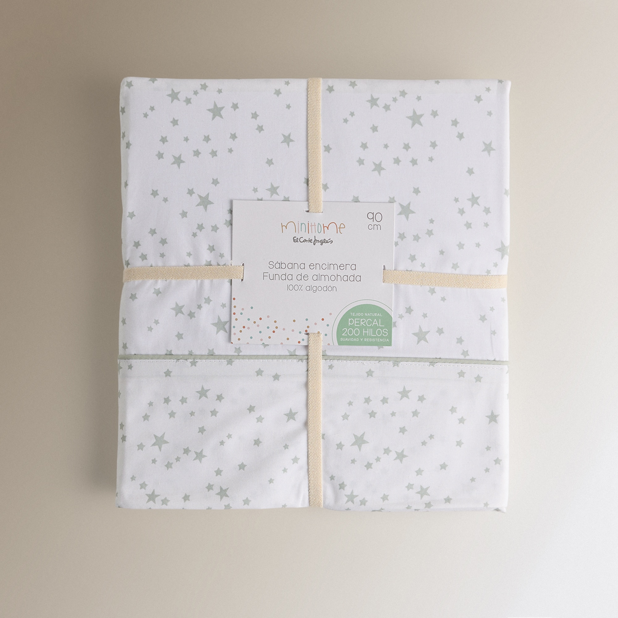 Conjunto de Lençóis de Algodão New Stars Água-5