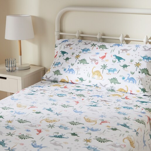Juego de sábanas algodón Saurio Mini Home - El Corte Inglés
