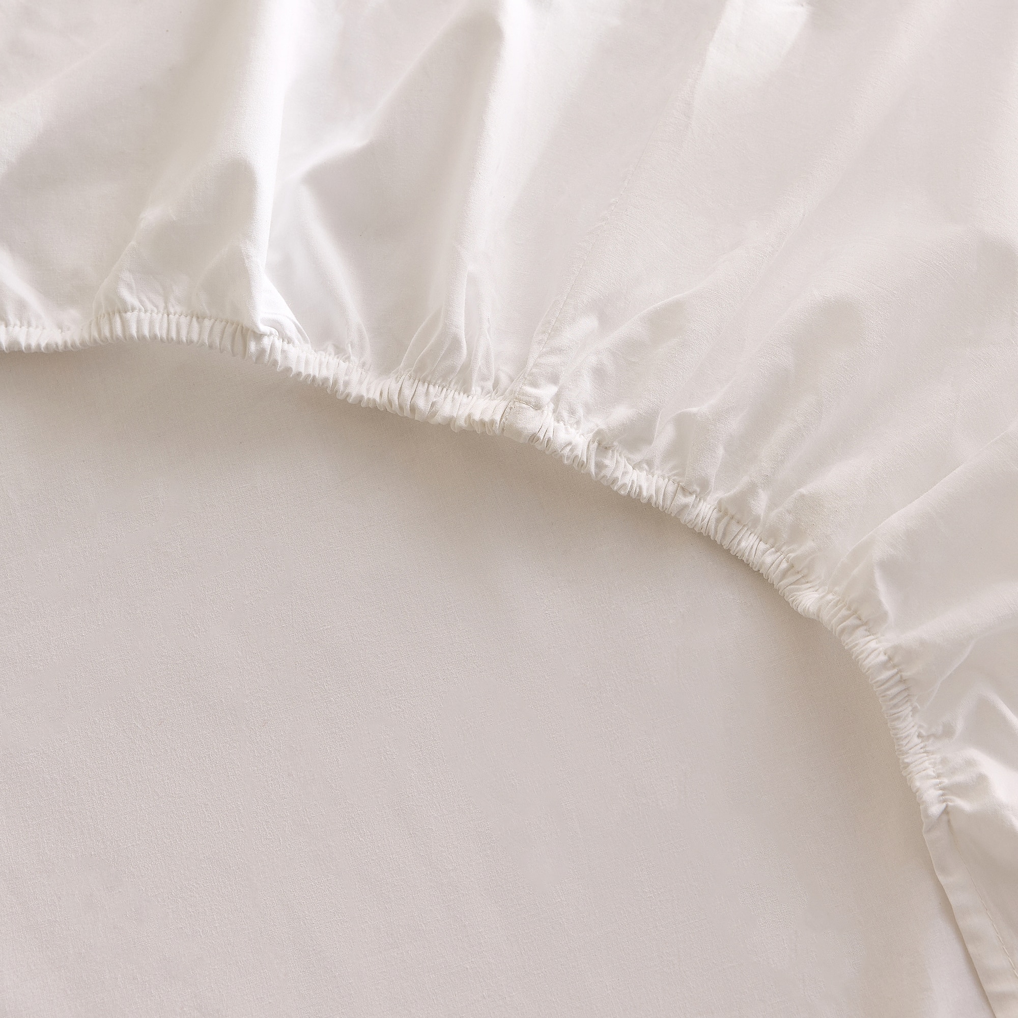 Sábana bajera infantil algodón sostenible New Fit Kids Mini Home - El Corte Inglés - Blanco Cama 90 cm Blanco-3