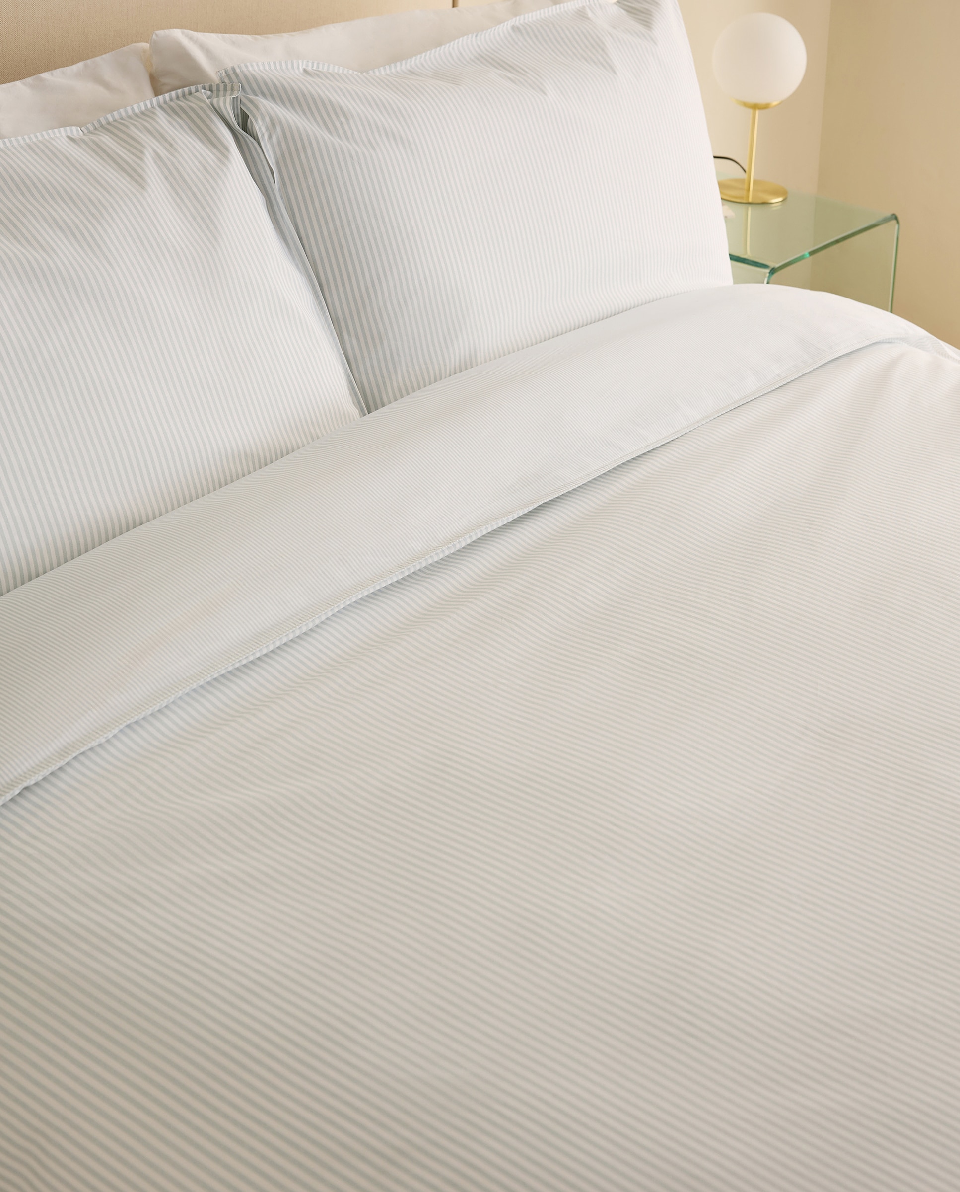 Juego de funda nórdica algodón Robin - Azul Cama 90 cm Azul-3