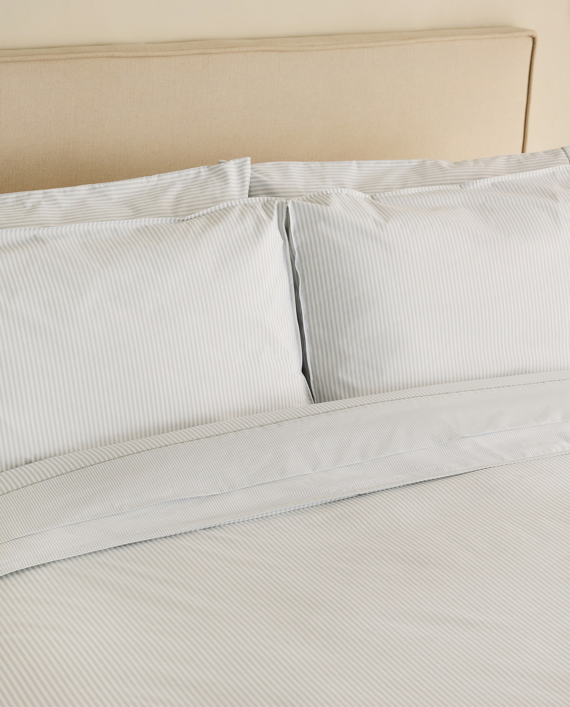 Juego de funda nórdica algodón Robin - Azul Cama 90 cm Azul-7