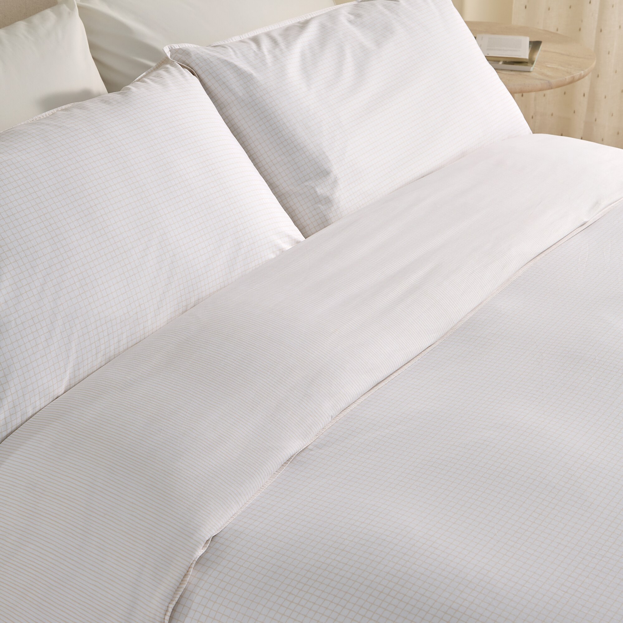 Juego De Funda N rdica Algod n Sage Beige Cama 90 Cm El Corte Ingl s
