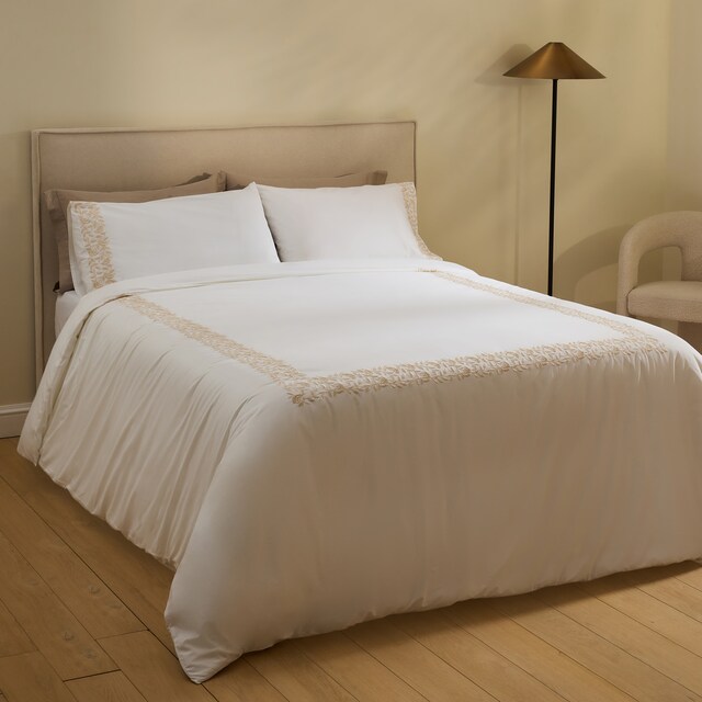 Imagem 0 de Conjunto de Capa de Edredão de Algodão Percal Margot