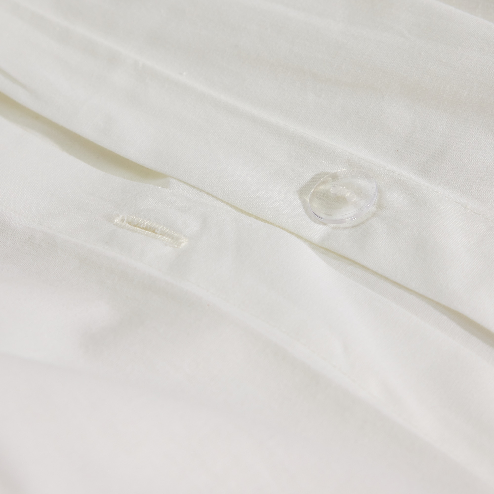 Conjunto de Capa de Edredão de Algodão Percal Margot Bege-5