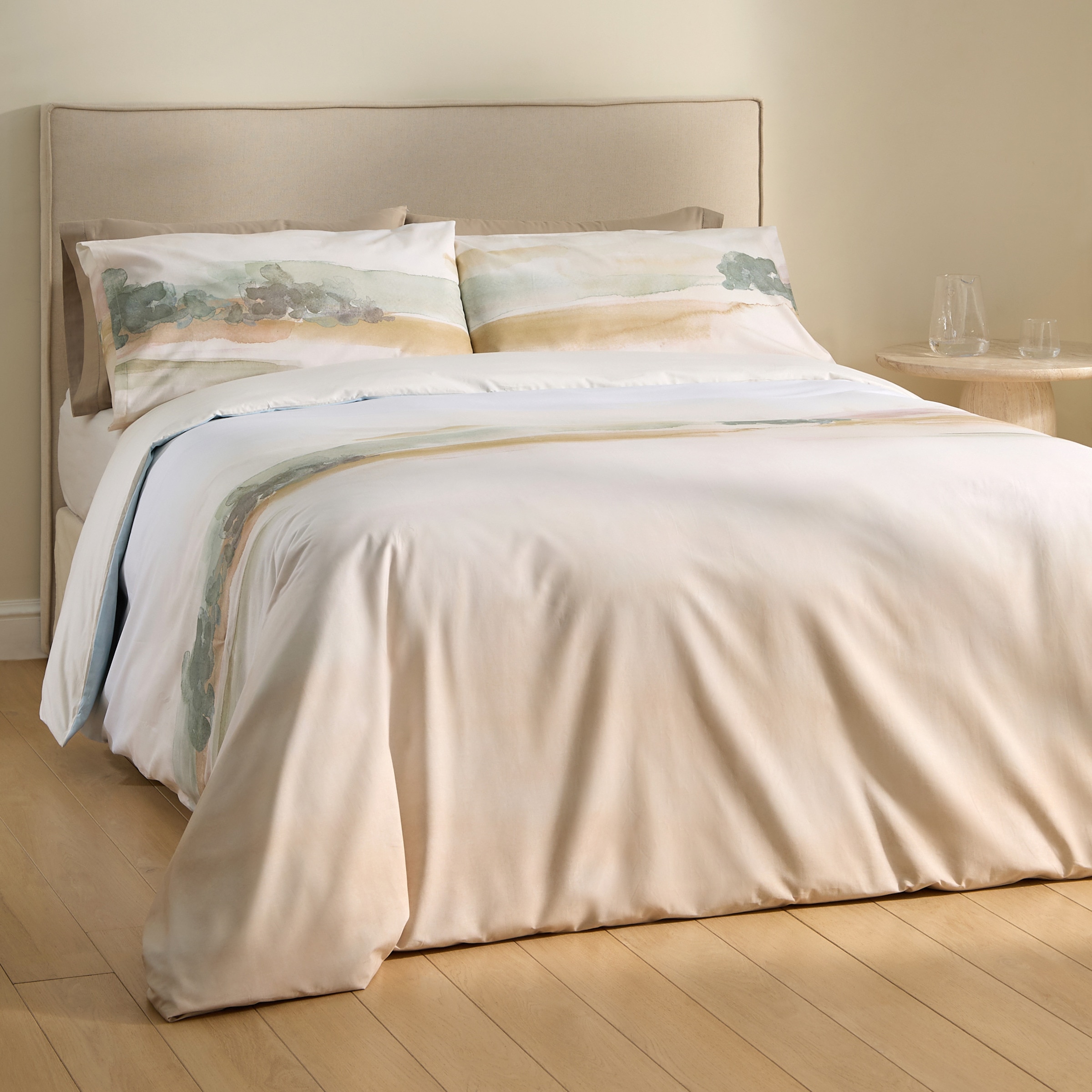 Juego de funda nórdica algodón Son Bou - Multicolor Cama 105 cm Multicolor-1