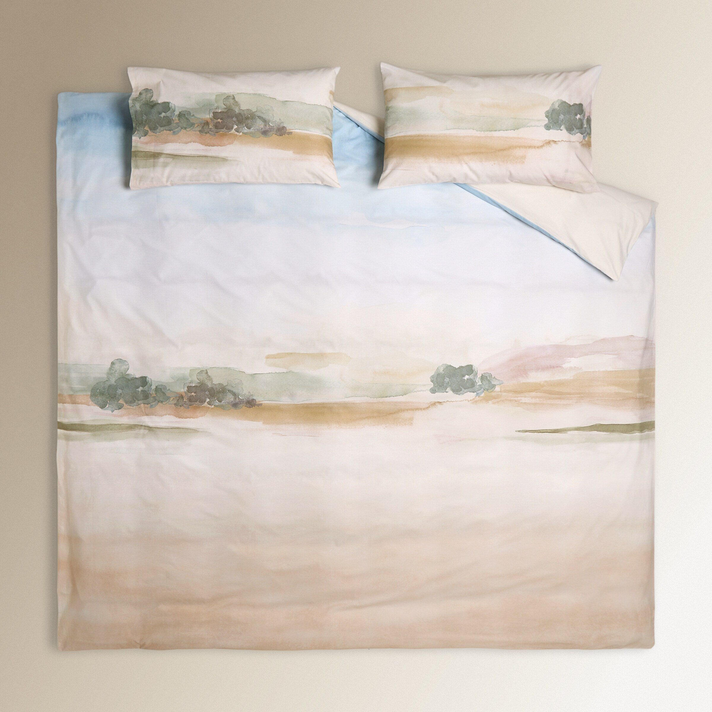 Juego de funda nórdica algodón Son Bou - Multicolor Cama 105 cm Multicolor-2