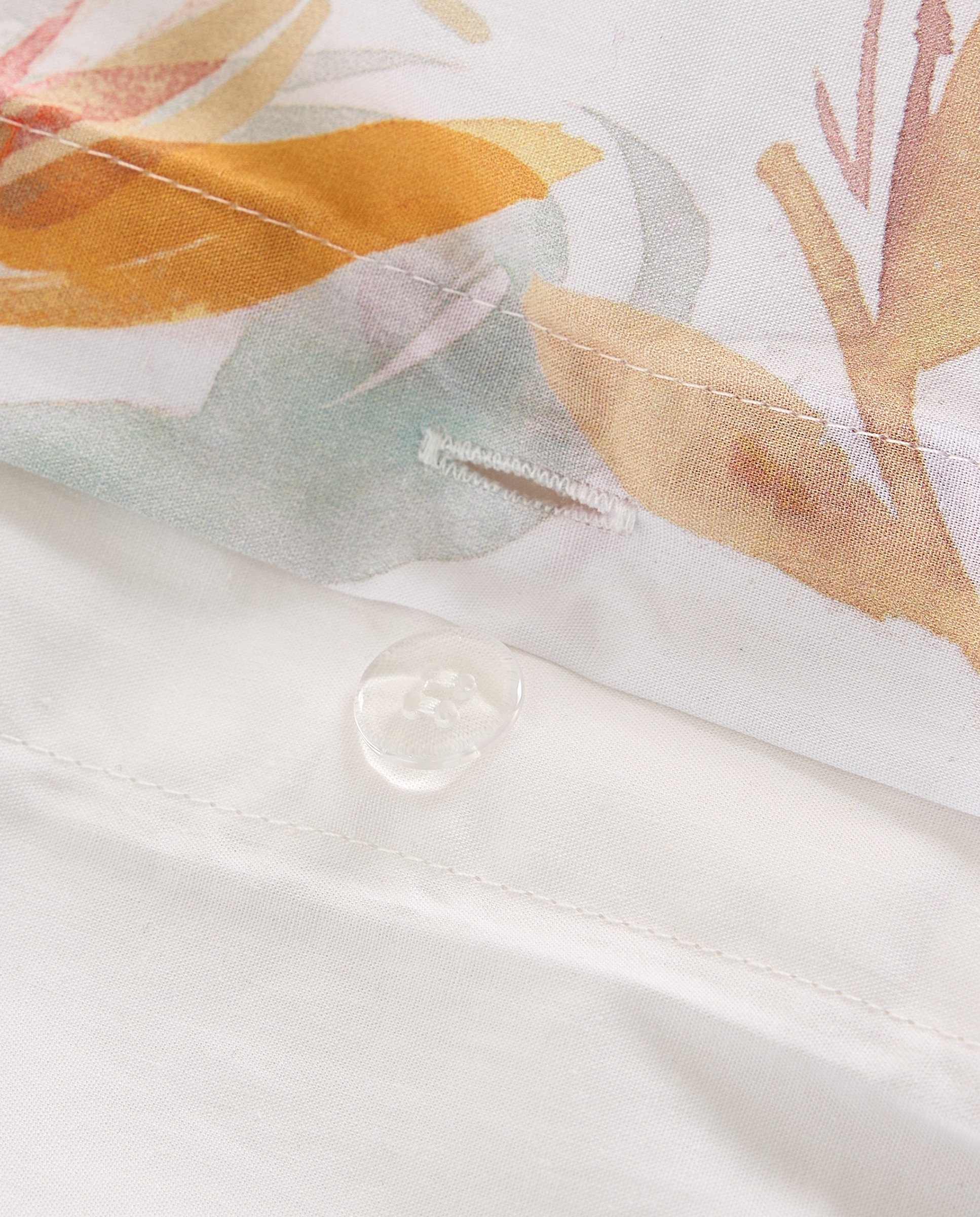 Conjunto de Capa de Edredão de Algodão Loisy Rosa-5