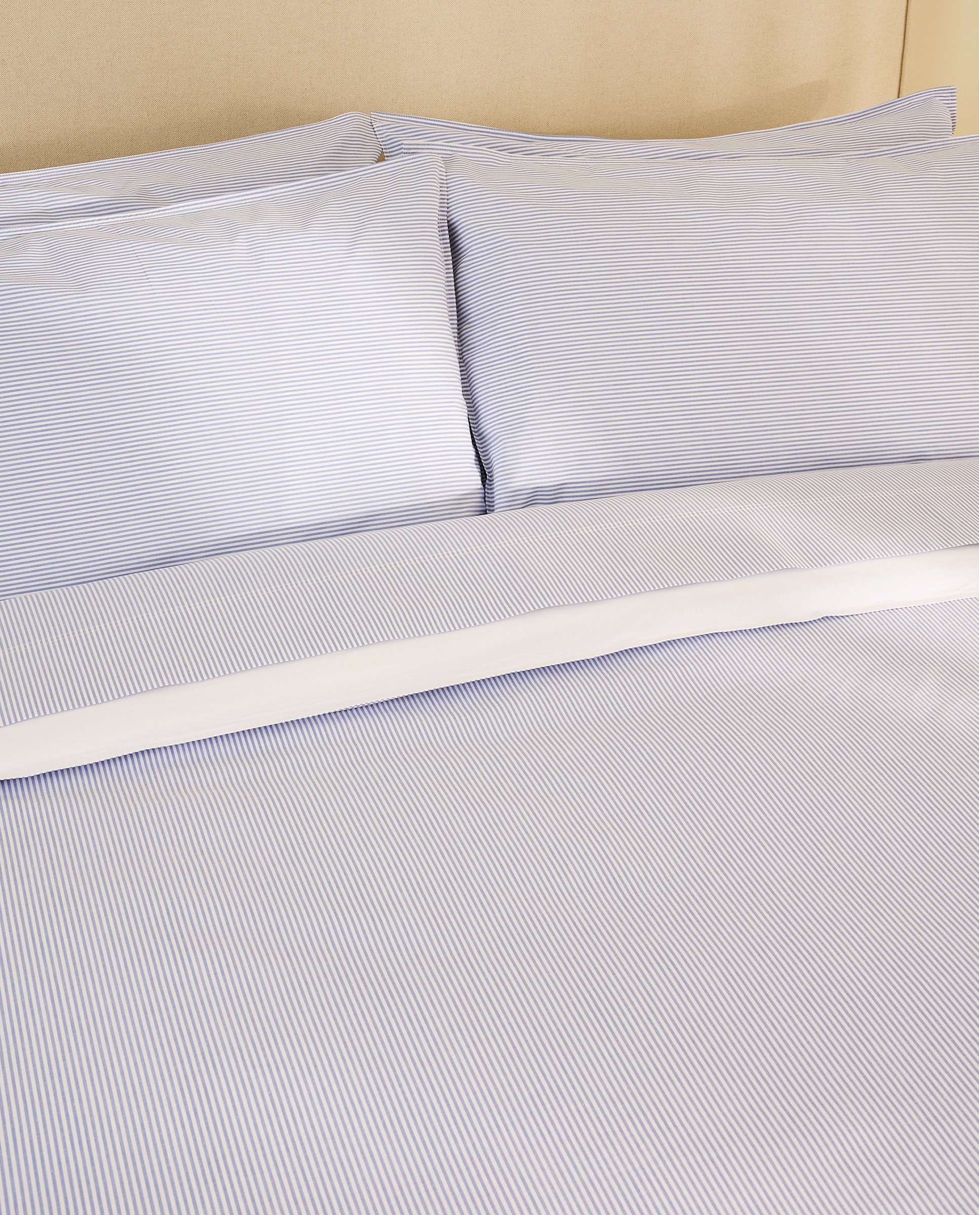 Imagen 6 de Juego de funda nórdica algodón Oxford - Azul Cama 90 cm Azul