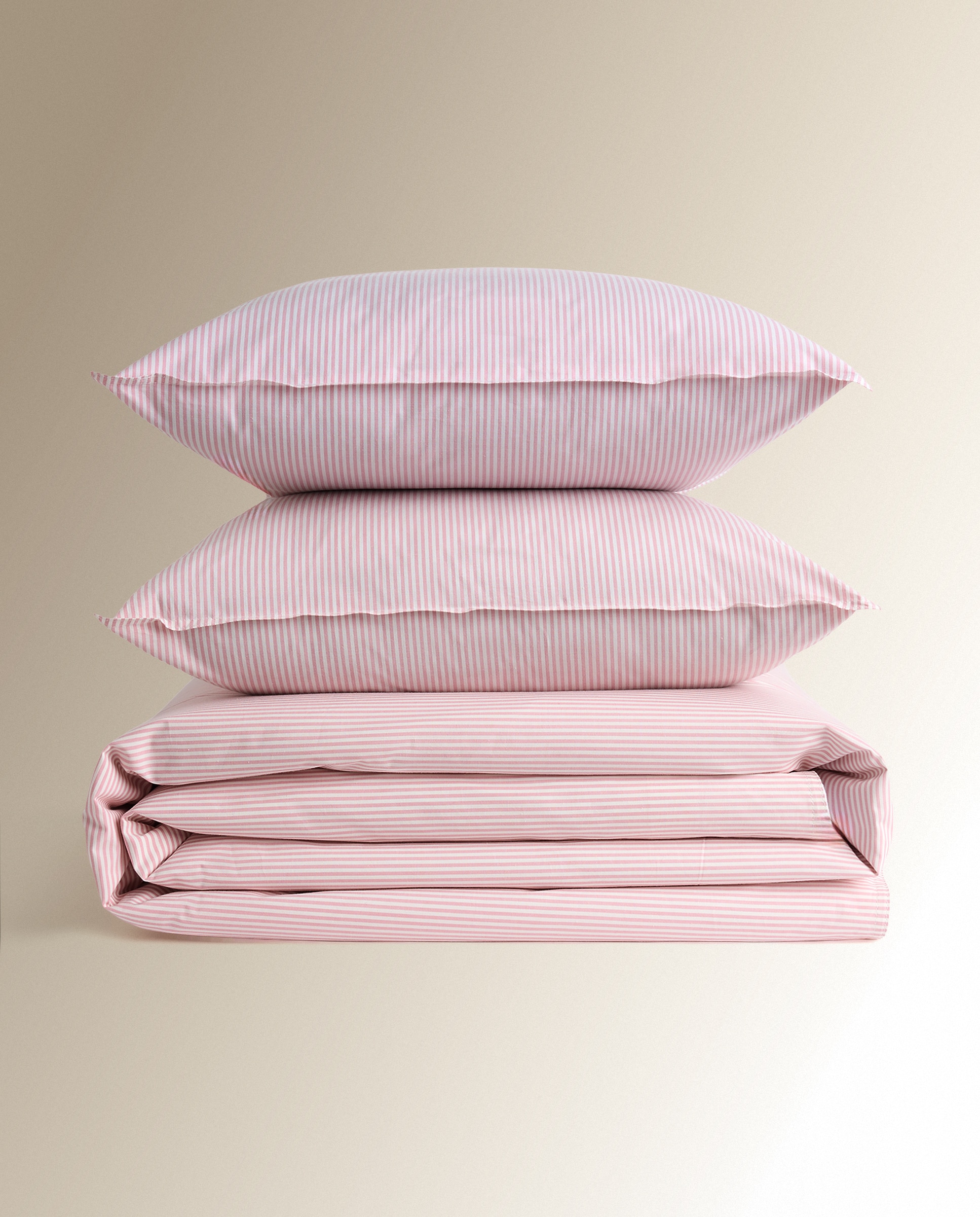Juego de funda nórdica algodón Oxford - Rosa Cama 180 cm Rosa-7