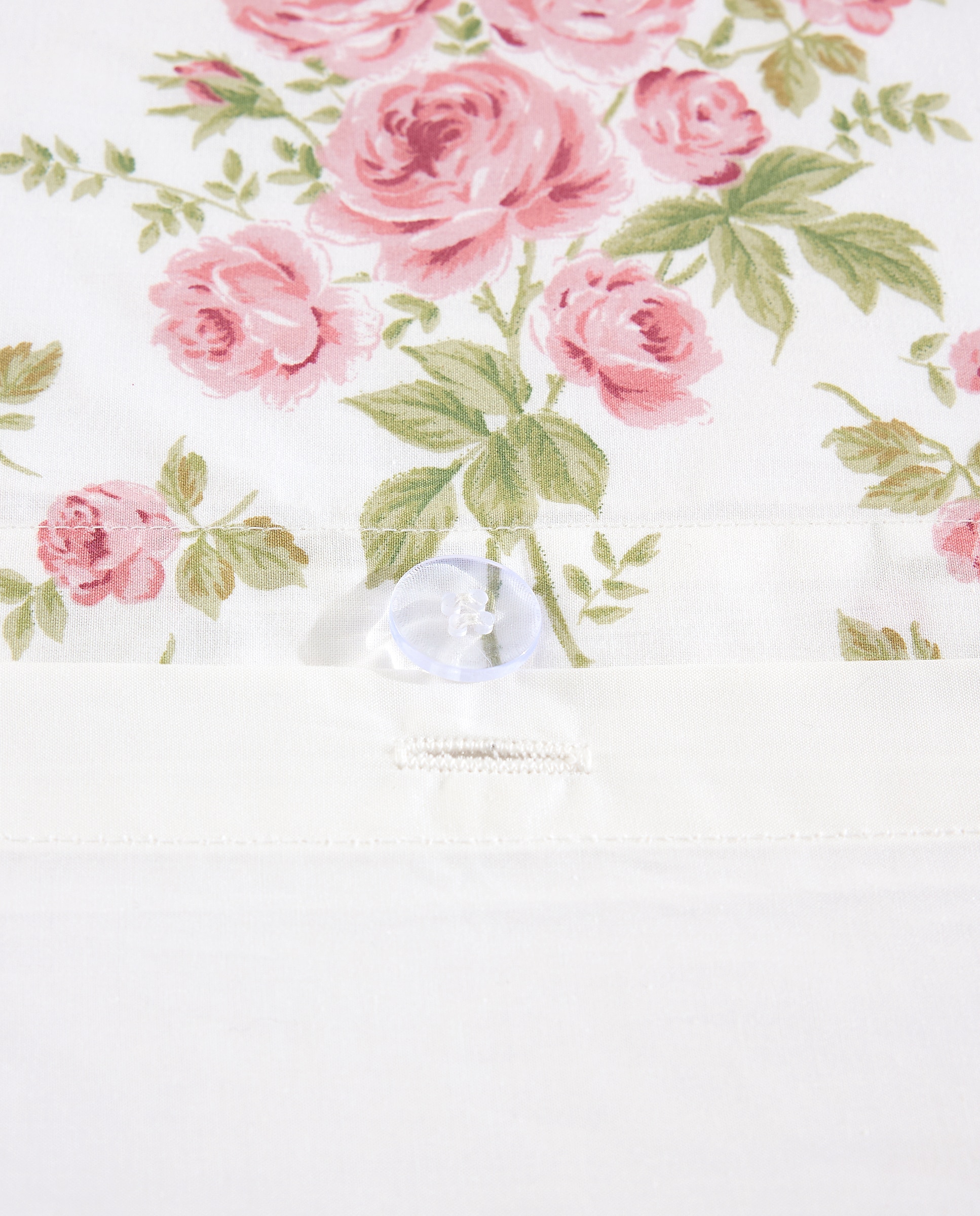 Juego de funda nórdica algodón percal Stella - Rosa Cama 180 cm Rosa-5