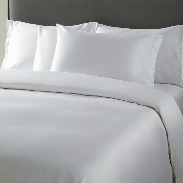 Juego de funda nórdica satén algodón egipcio 600 hilos Milan El Corte Inglés