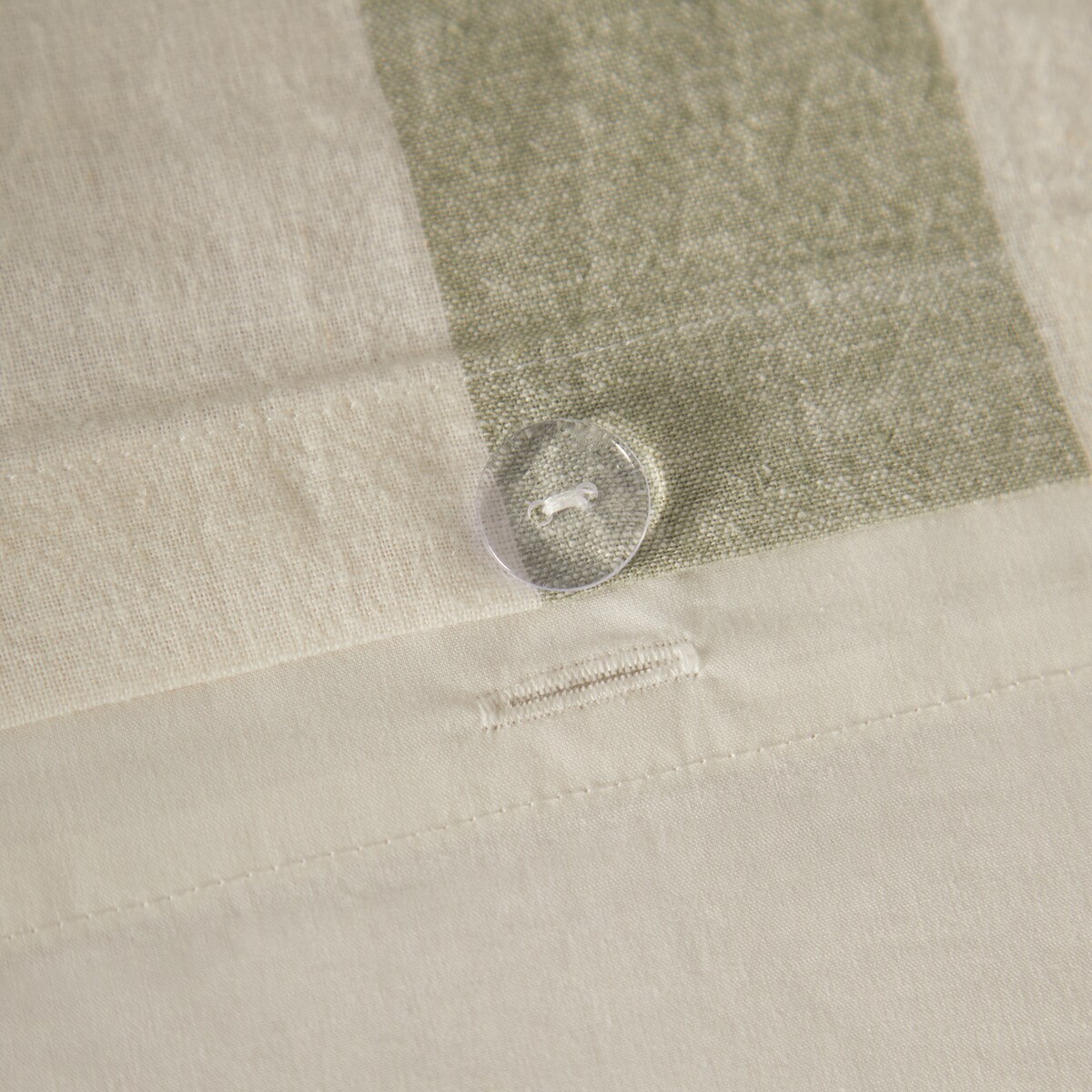 Juego de funda nórdica lino y algodón Orson El Corte Inglés Verde-5