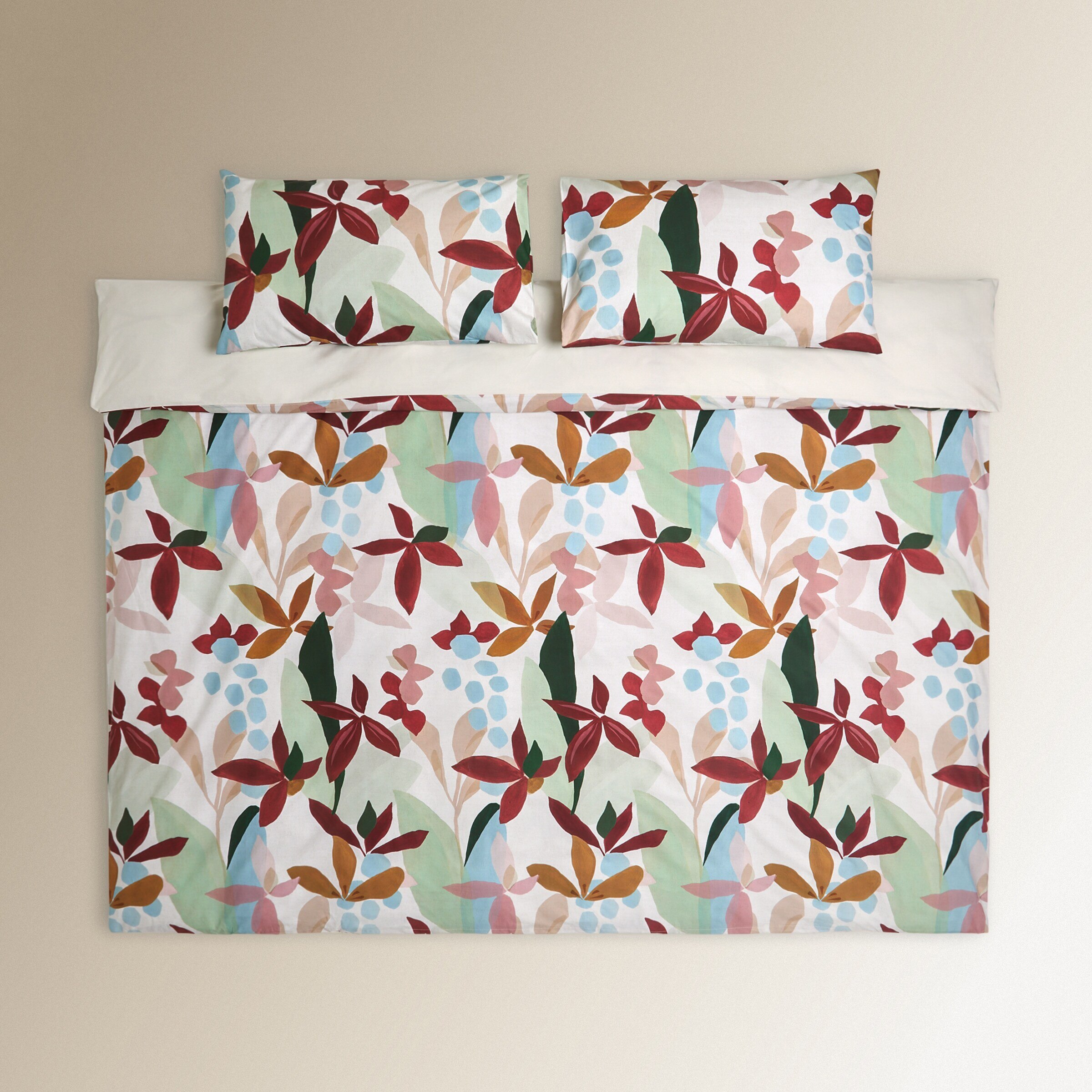 Conjunto de Capa de Edredão de Algodão Hove Multicolor-2